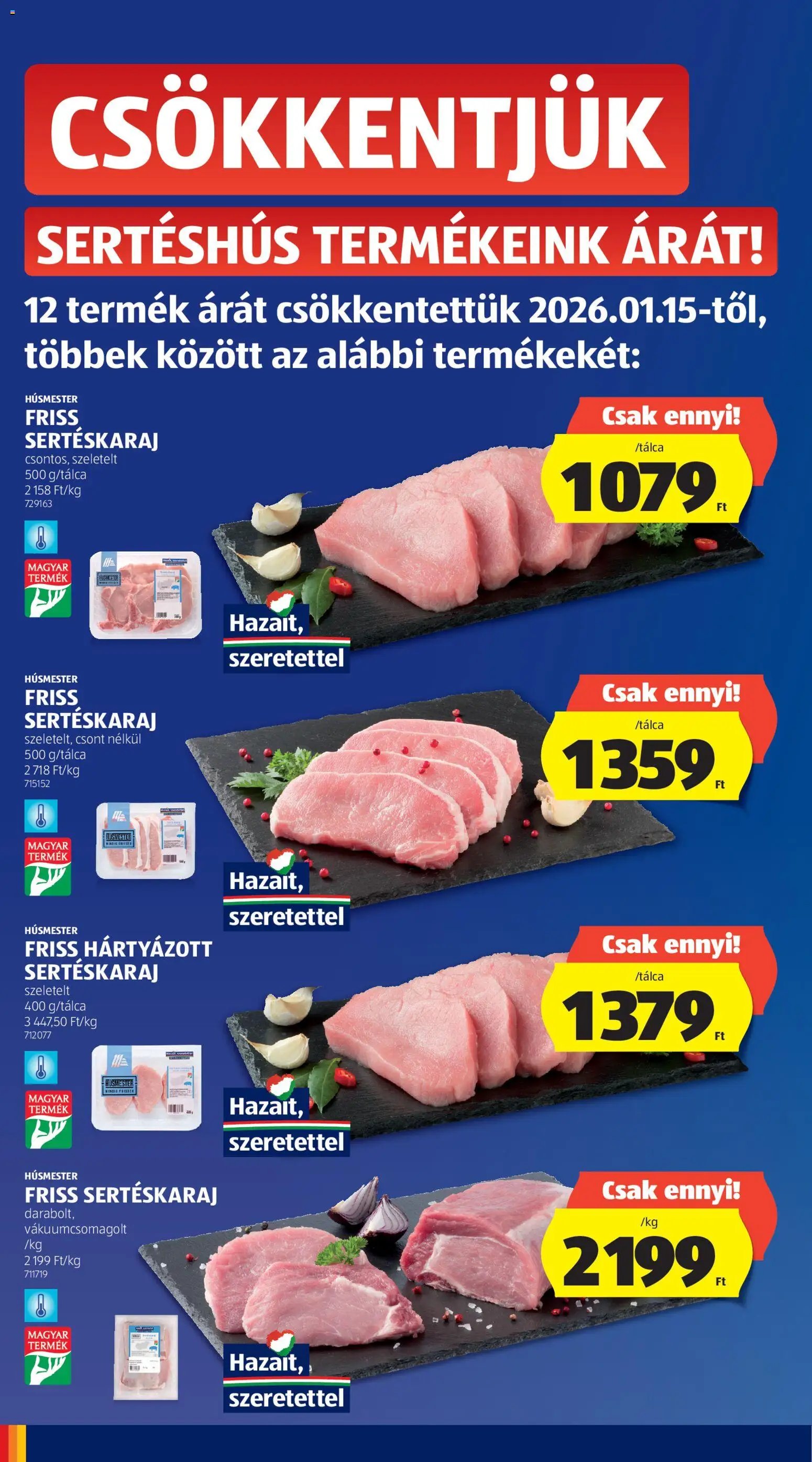 Aldi újság 2026.01.22. Akciós újság Aldi (2026-01-22 - 2026-01-28)