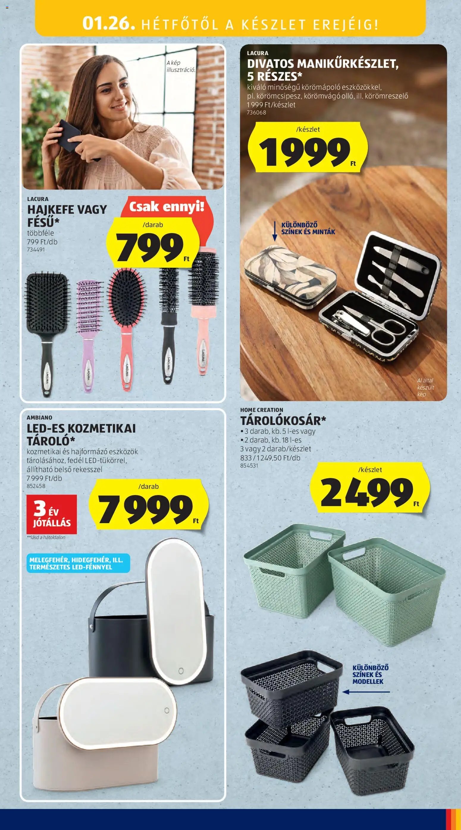 Aldi újság 2026.01.22. Akciós újság Aldi (2026-01-22 - 2026-01-28)