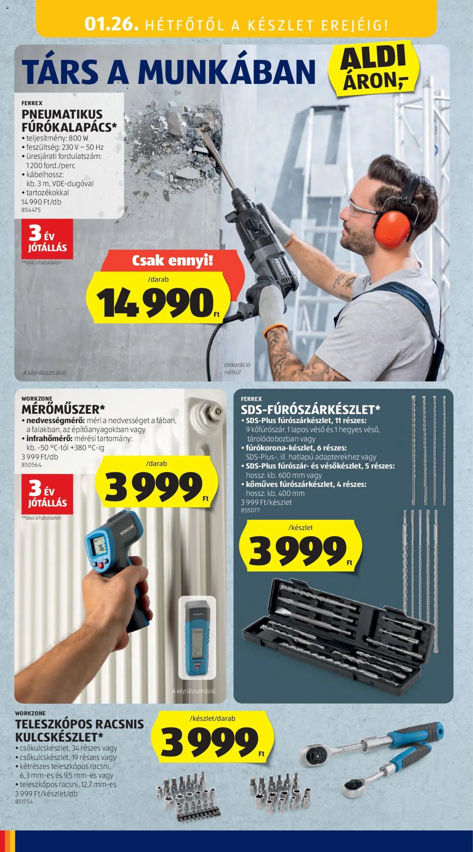 Aldi újság 2026.01.22. Akciós újság Aldi (2026-01-22 - 2026-01-28)