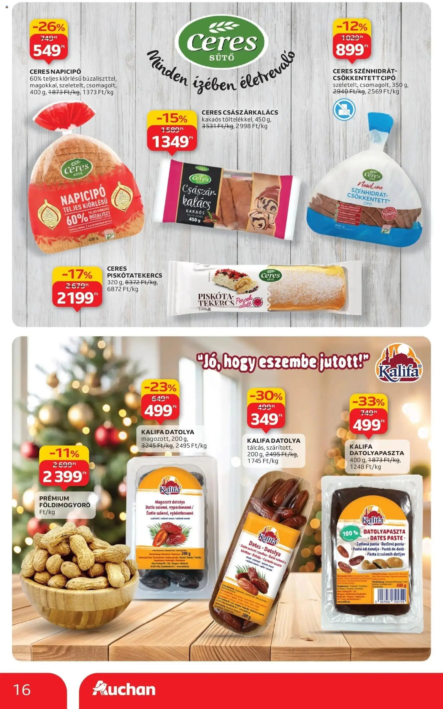 Auchan újság 2025.12.04. Szeged Akciós újság Auchan (2025-12-04 - 2025-12-10)