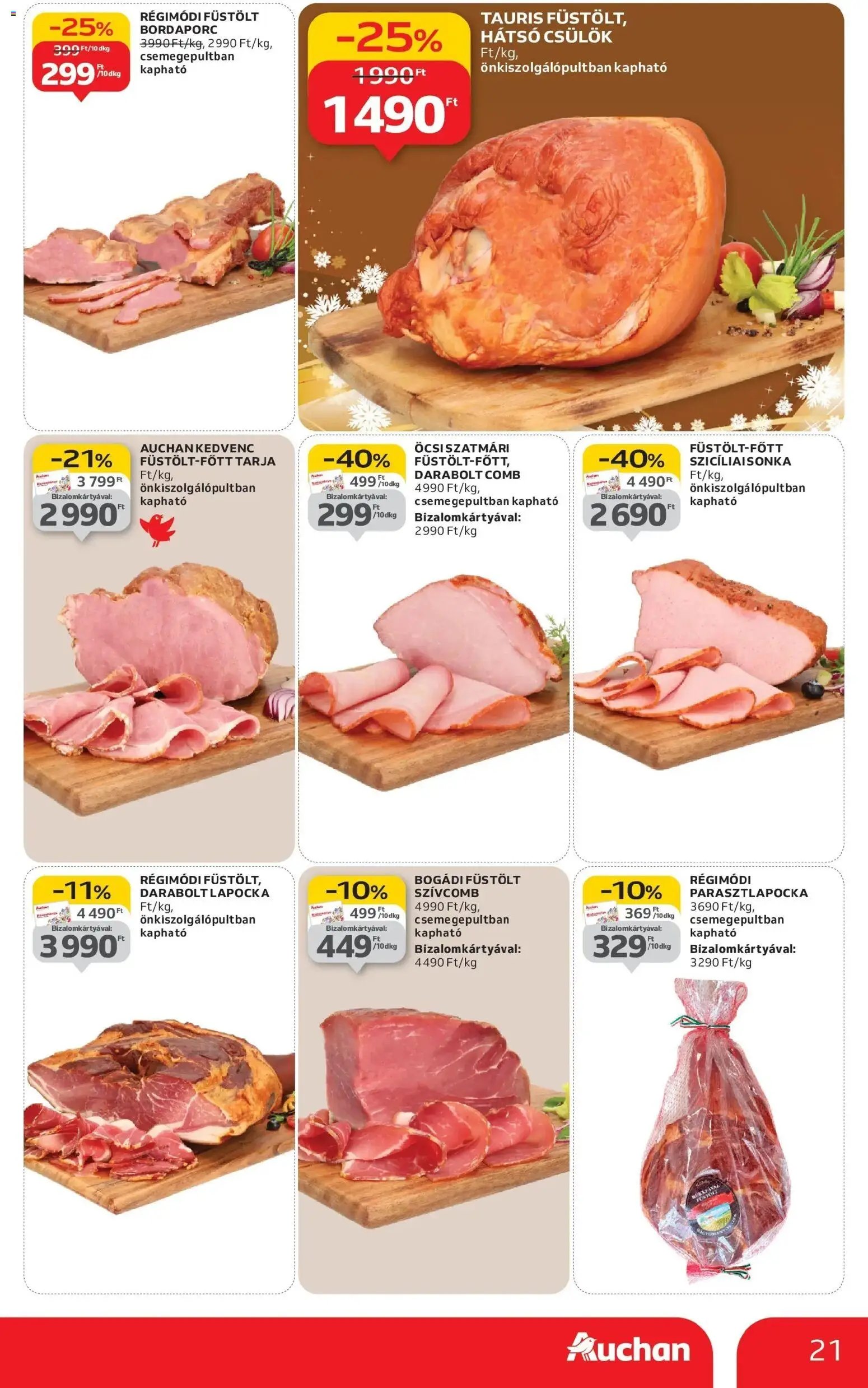 Auchan újság 2025.12.04. Szeged Akciós újság Auchan (2025-12-04 - 2025-12-10)