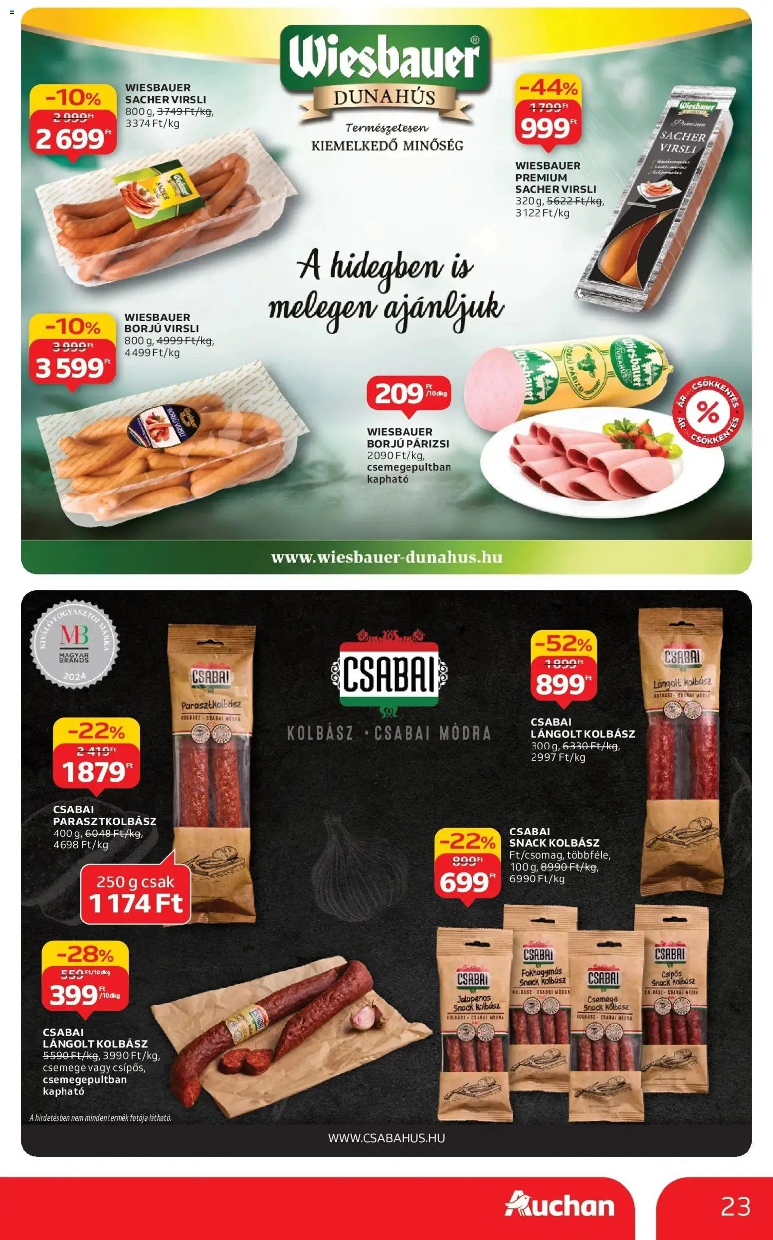 Auchan újság 2025.12.04. Szeged Akciós újság Auchan (2025-12-04 - 2025-12-10)