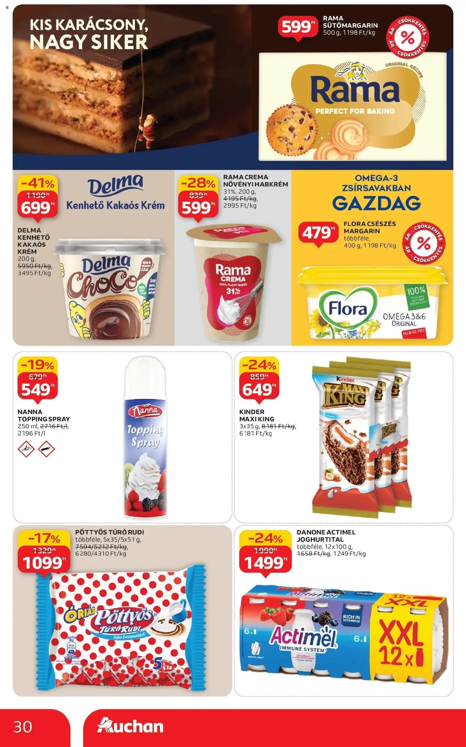 Auchan újság 2025.12.04. Szeged Akciós újság Auchan (2025-12-04 - 2025-12-10)