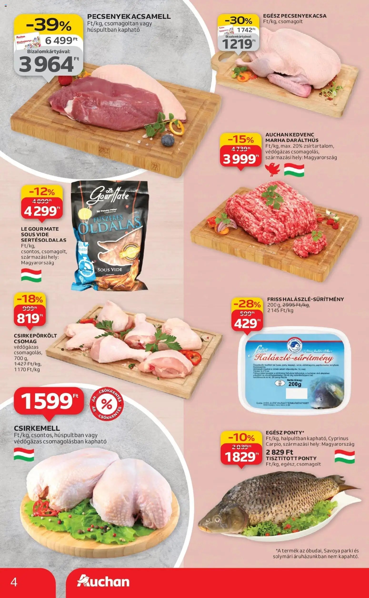 Auchan újság 2025.12.04. Szeged Akciós újság Auchan (2025-12-04 - 2025-12-10)