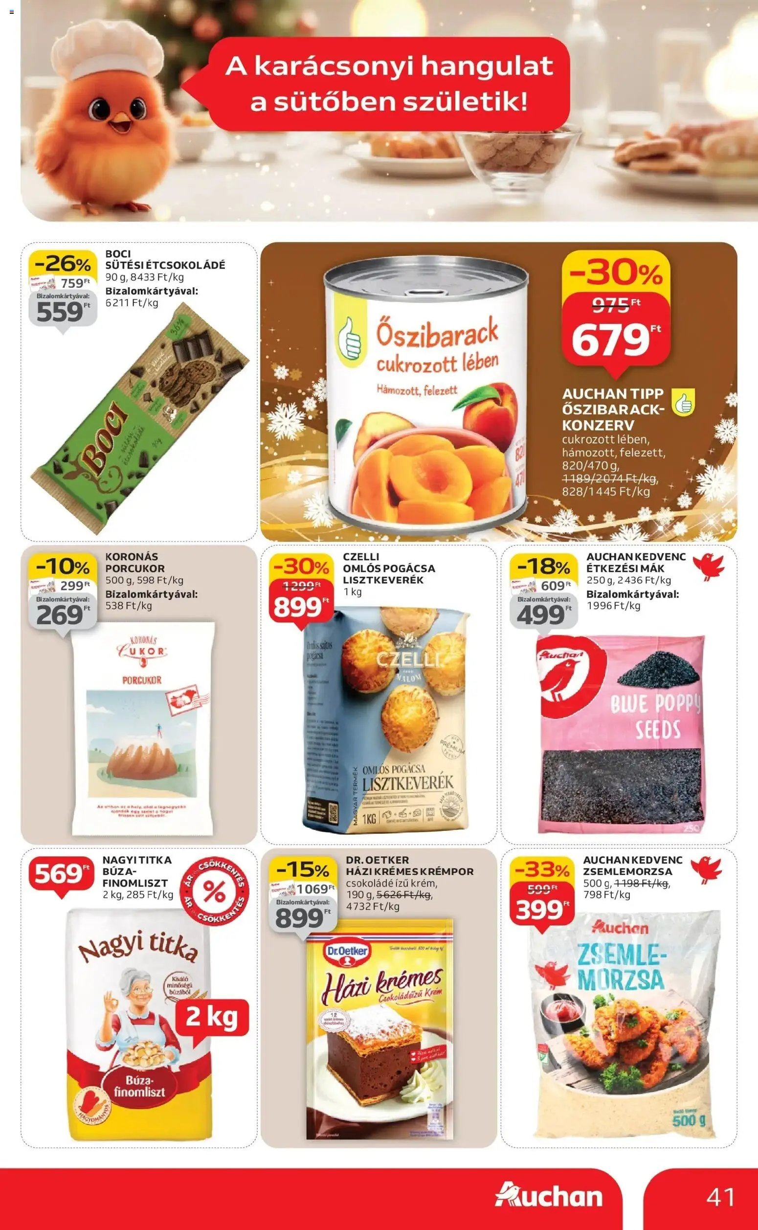 Auchan újság 2025.12.04. Szeged Akciós újság Auchan (2025-12-04 - 2025-12-10)