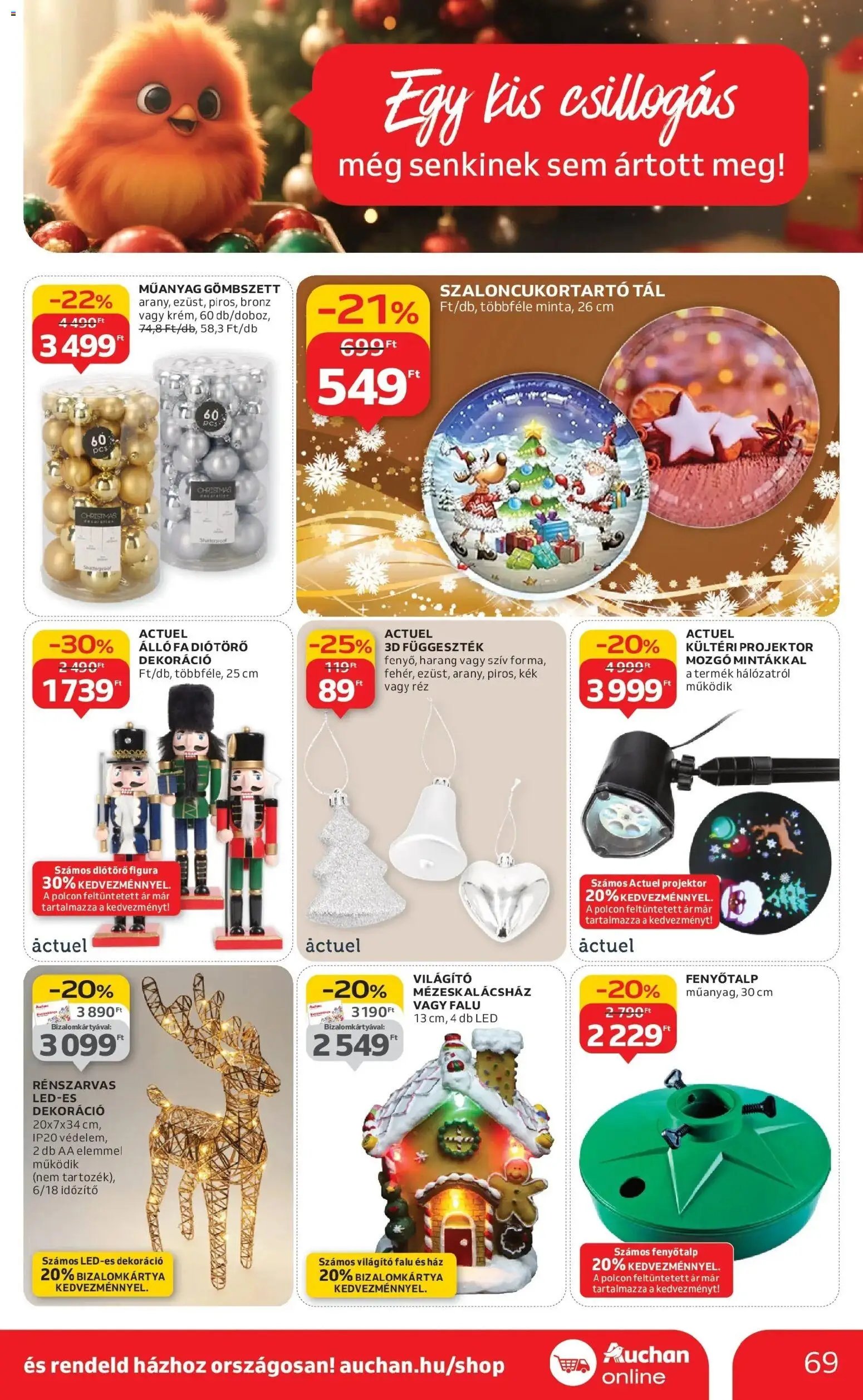 Auchan újság 2025.12.04. Szeged Akciós újság Auchan (2025-12-04 - 2025-12-10)