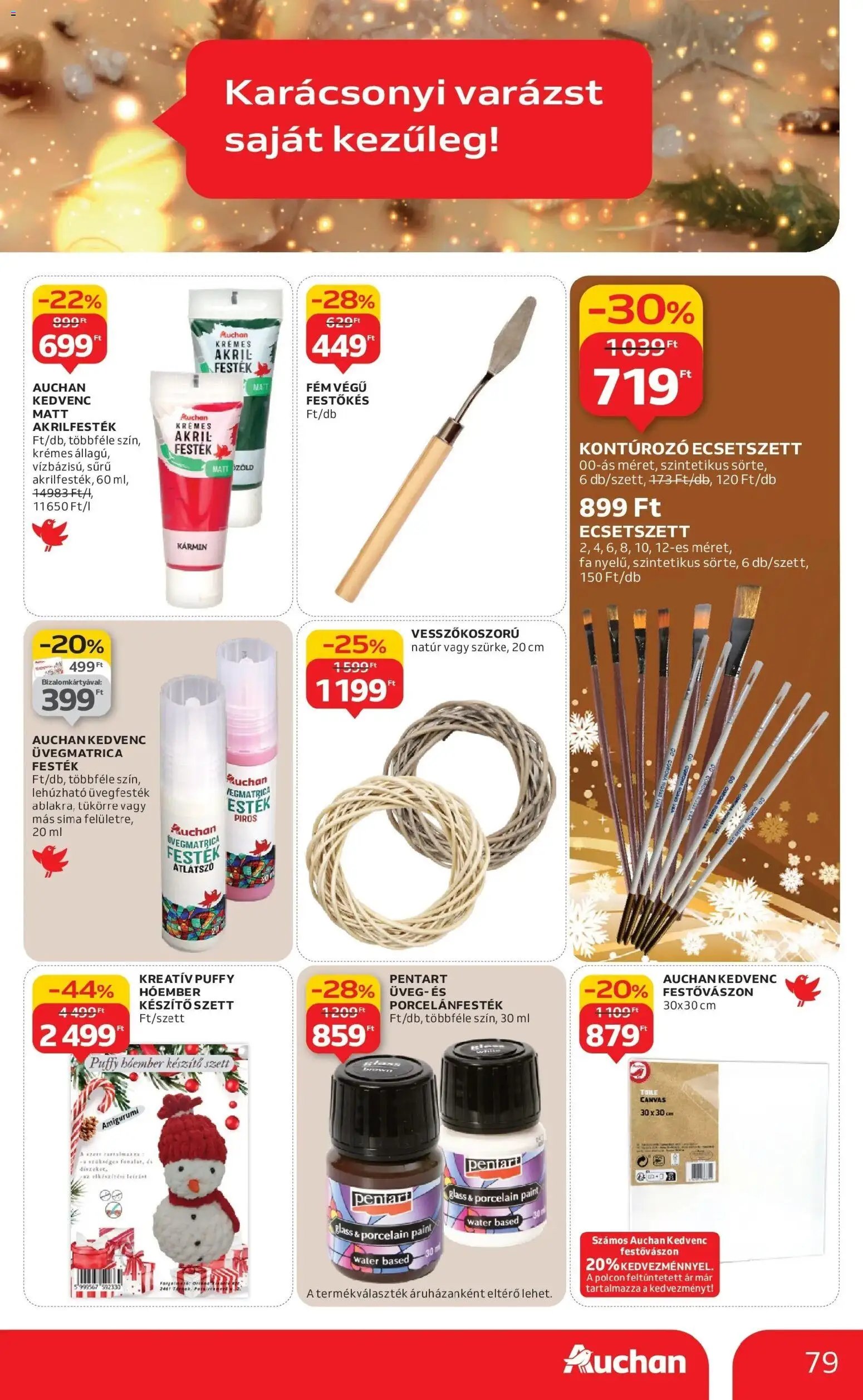 Auchan újság 2025.12.04. Szeged Akciós újság Auchan (2025-12-04 - 2025-12-10)