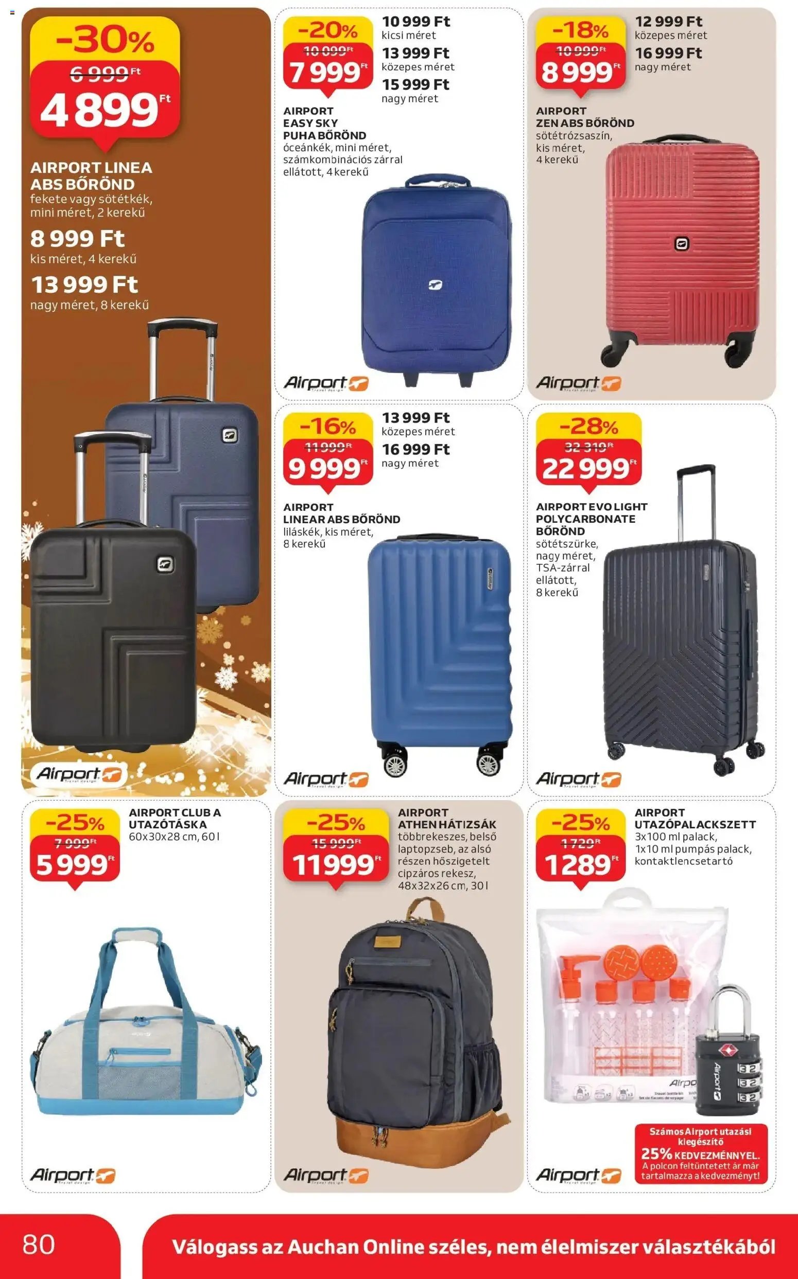 Auchan újság 2025.12.04. Szeged Akciós újság Auchan (2025-12-04 - 2025-12-10)