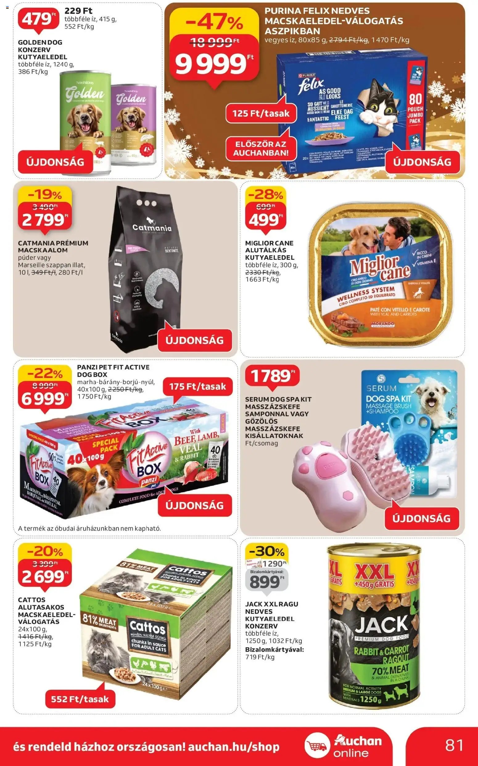 Auchan újság 2025.12.04. Szeged Akciós újság Auchan (2025-12-04 - 2025-12-10)