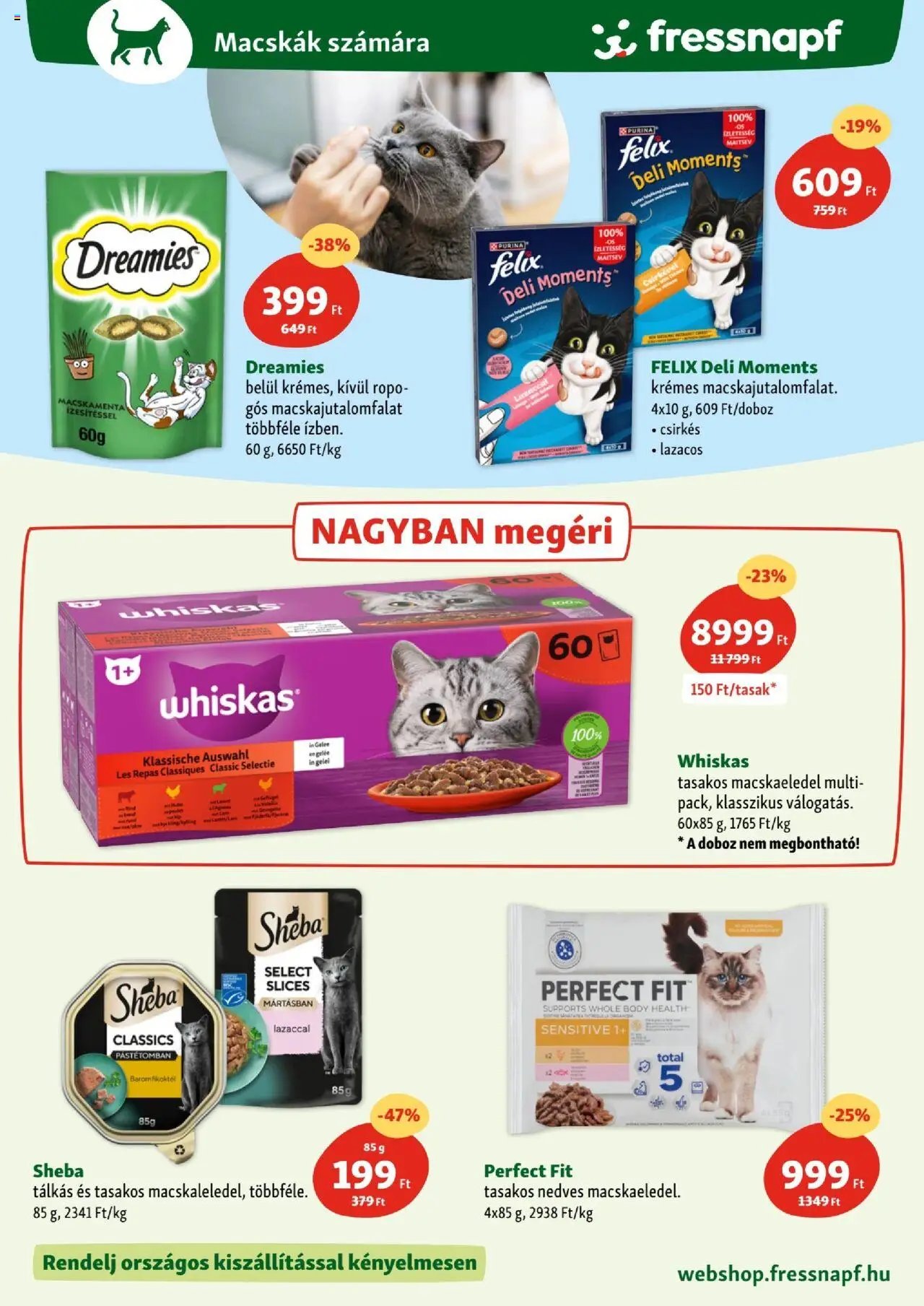 Fressnapf újság 2025.09.11. Akciós újság Fressnapf (2025-09-11 - 2025-09-17)
