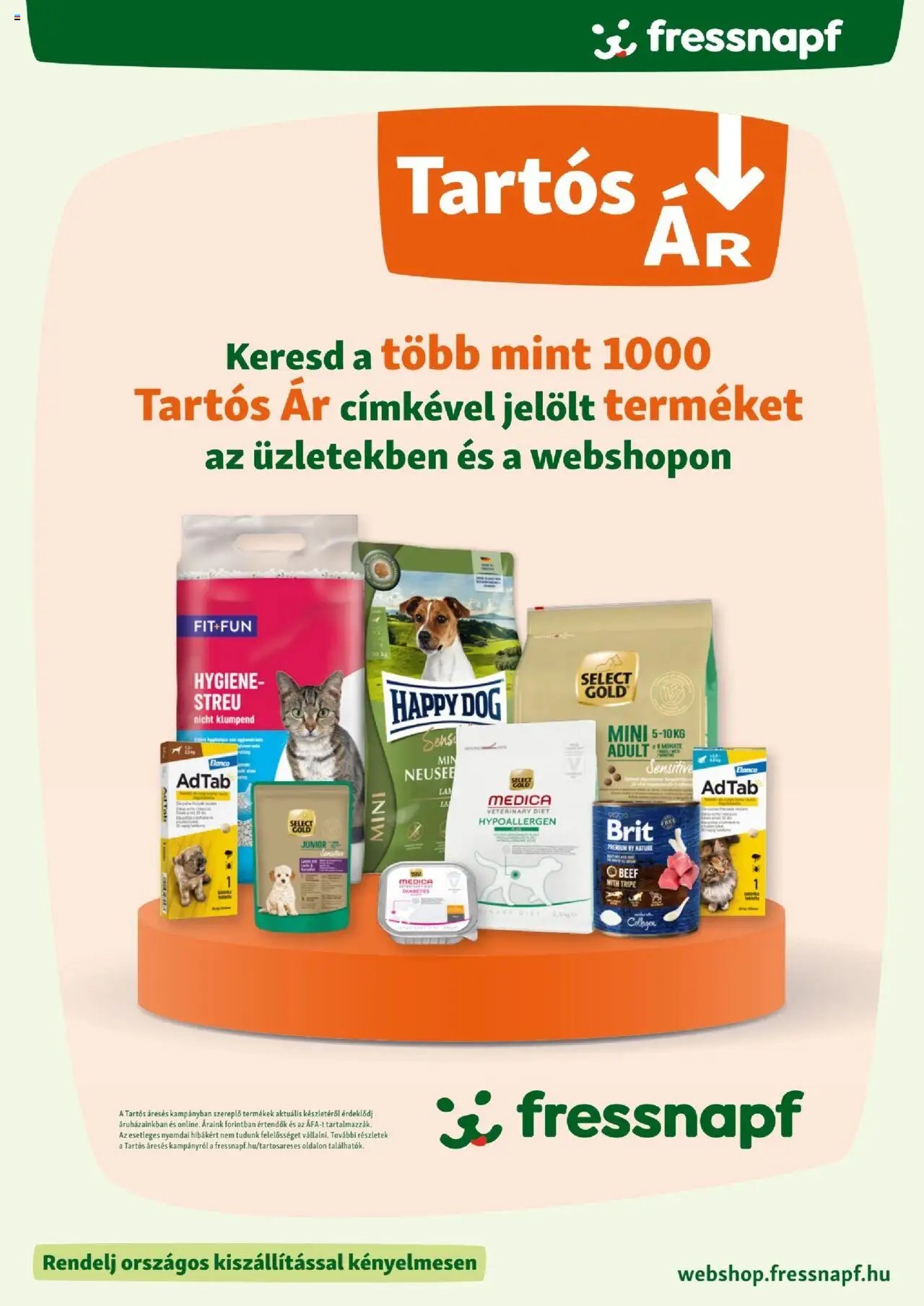 Fressnapf újság 2025.09.11. Akciós újság Fressnapf (2025-09-11 - 2025-09-17)