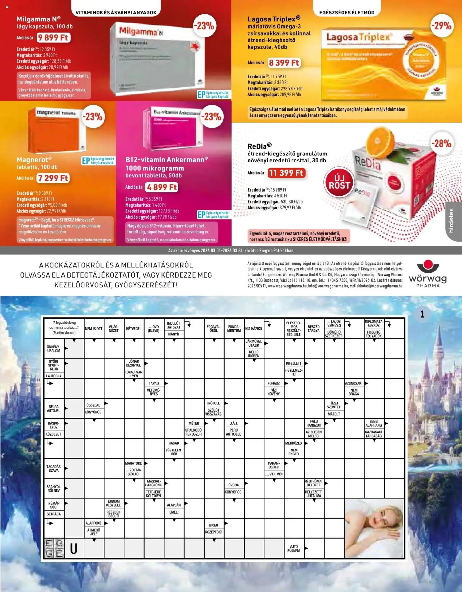 Pingvin Patika újság 2026.03.01. Pingvin Patika Magazin (2026-03-01 - 2026-03-31)