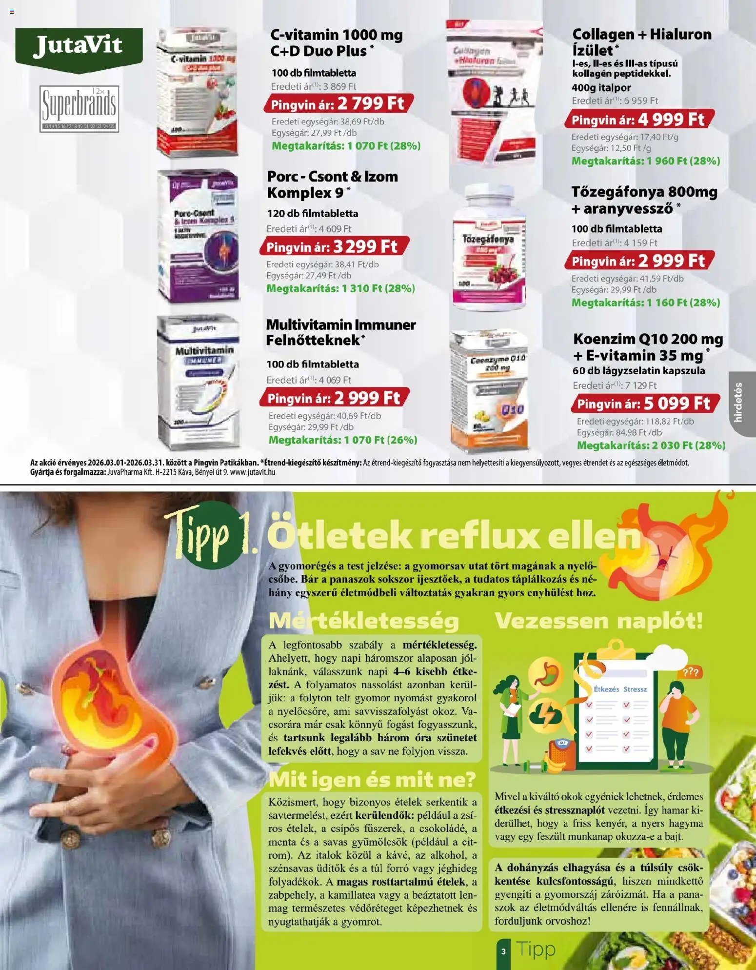 Pingvin Patika újság 2026.03.01. Pingvin Patika Magazin (2026-03-01 - 2026-03-31)