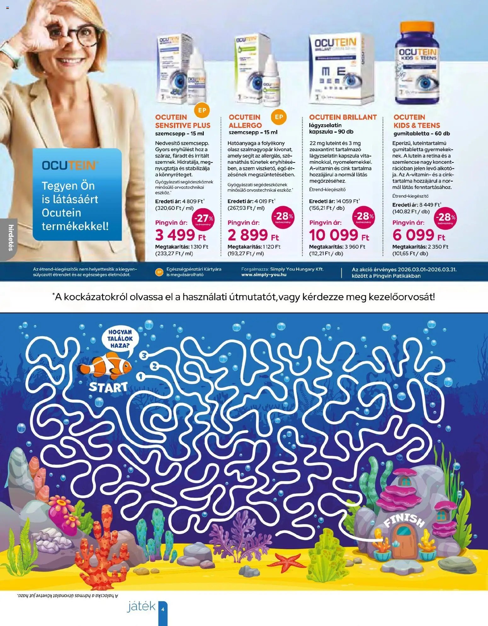 Pingvin Patika újság 2026.03.01. Pingvin Patika Magazin (2026-03-01 - 2026-03-31)