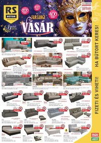 RS Bútor újság 2026.01.30. Akciós újság RS Bútor (2026-01-30 - 2026-02-26)