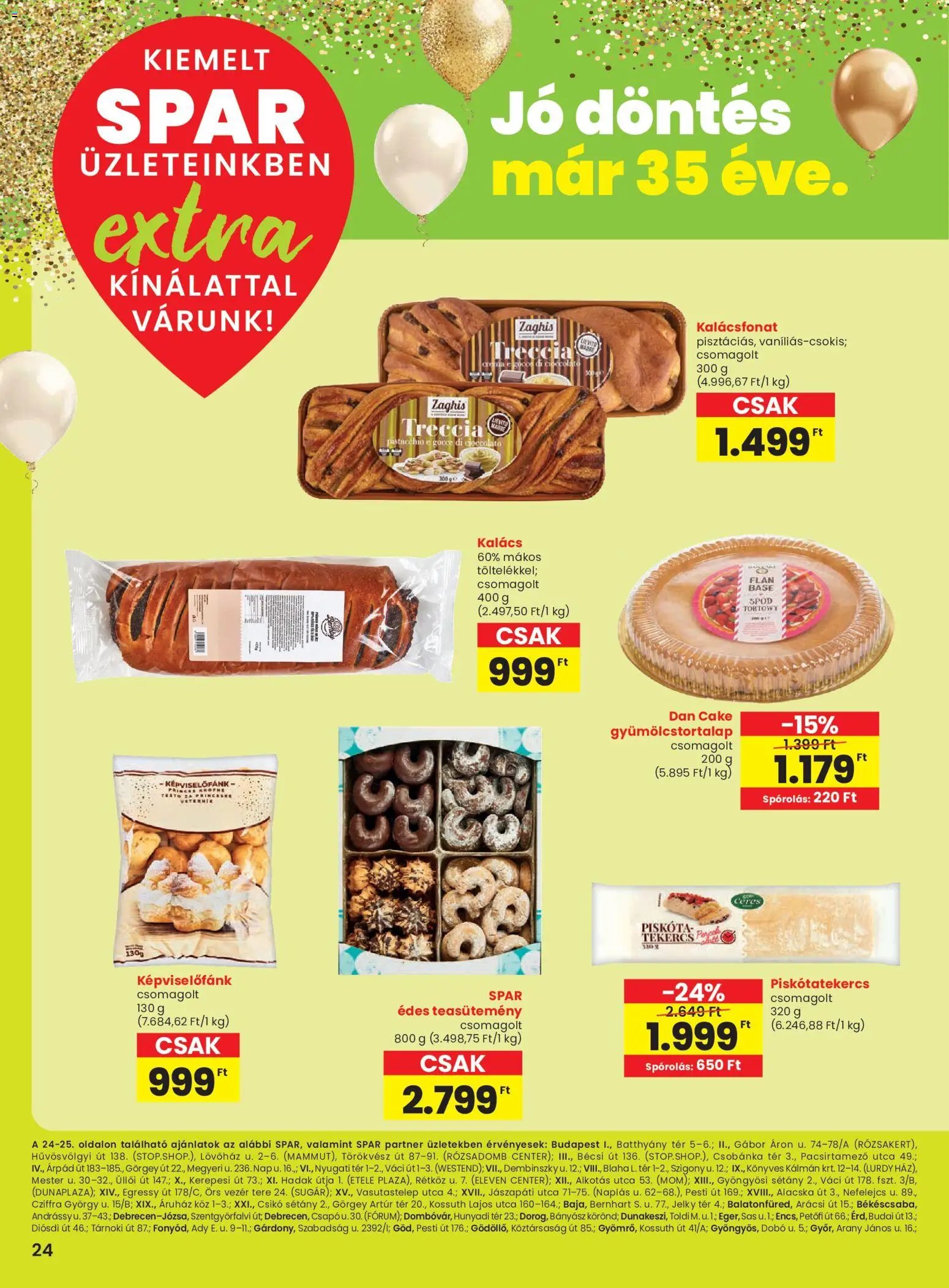 Spar újság 2026.03.19. Spar Extra ajánlat (2026-03-19 - 2026-03-25)