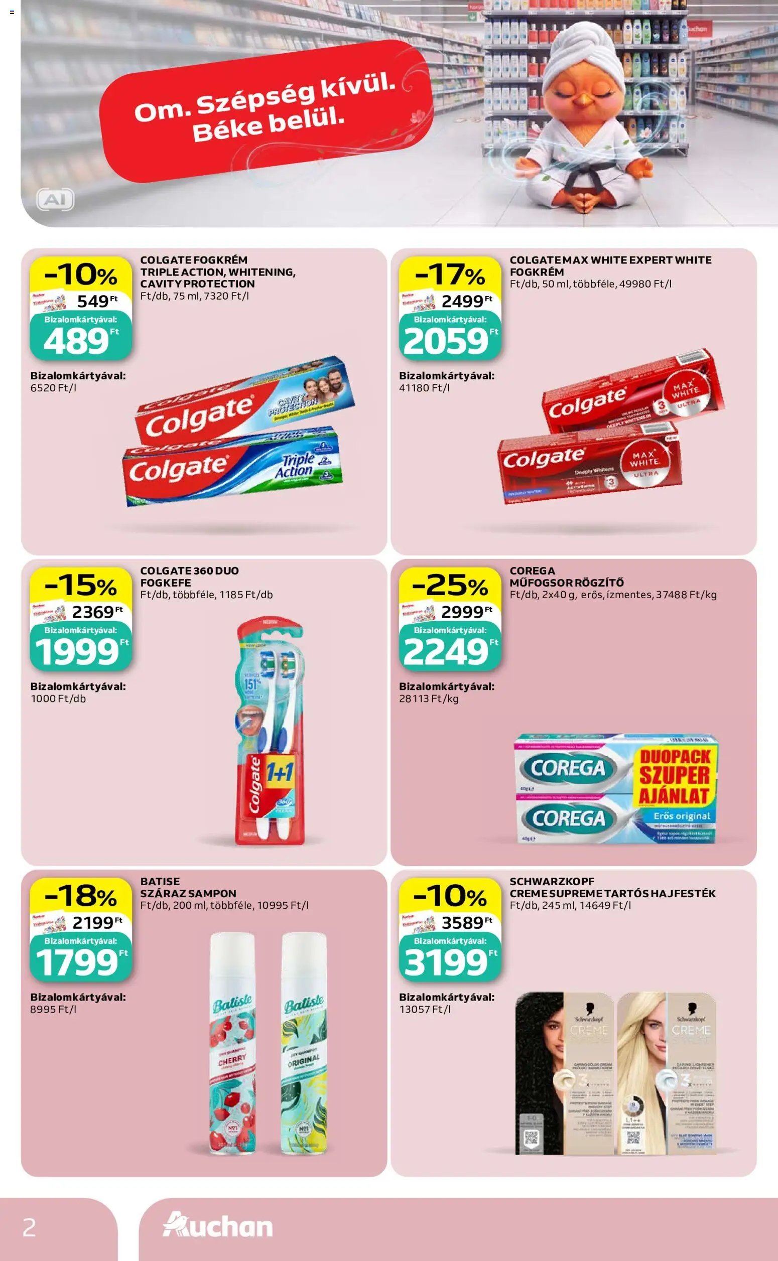 Auchan újság 2026.08.21. Auchan Illatszer termékajánlatok