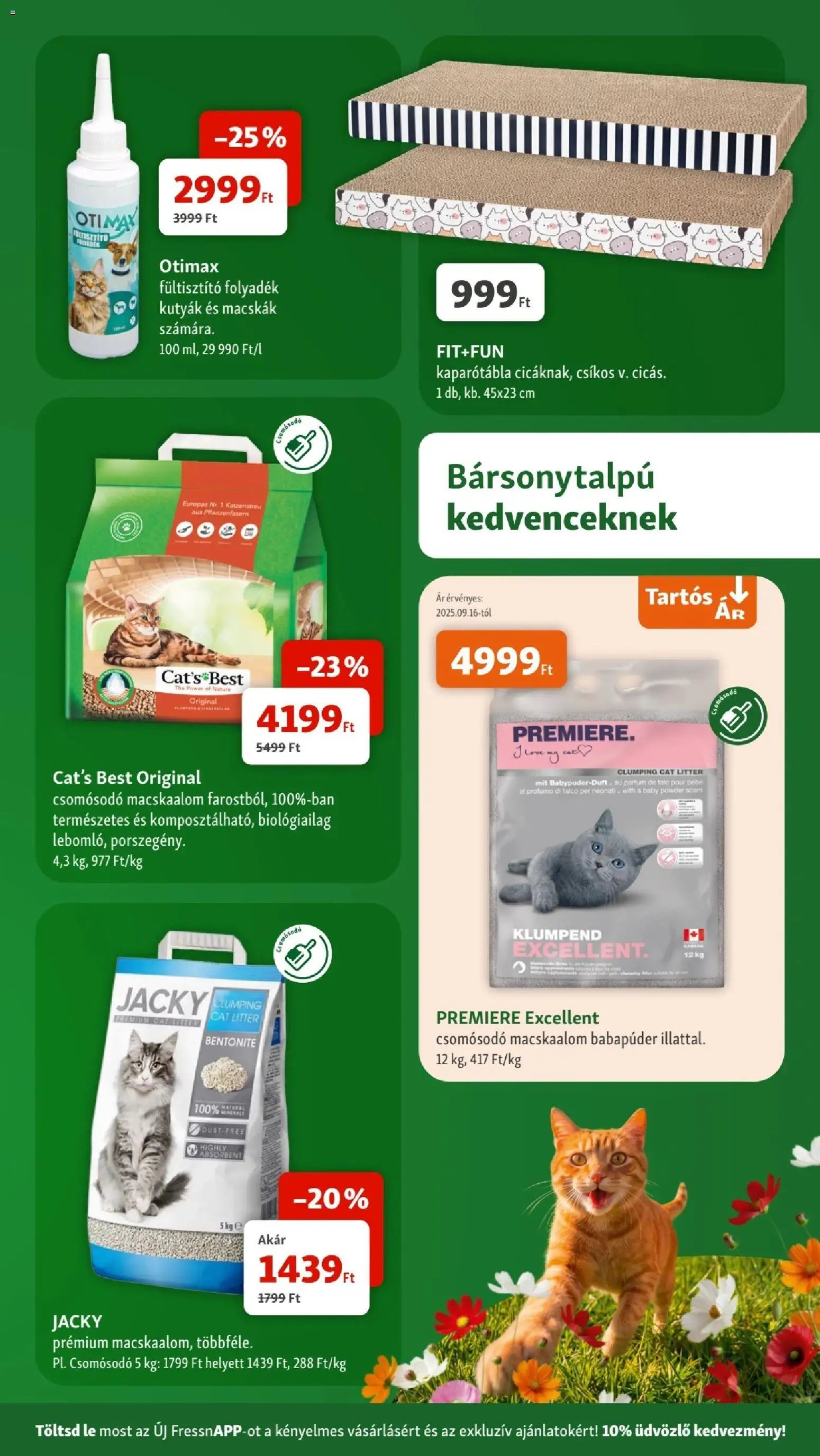Fressnapf újság 2026.06.04. Fressnapf akciós újság