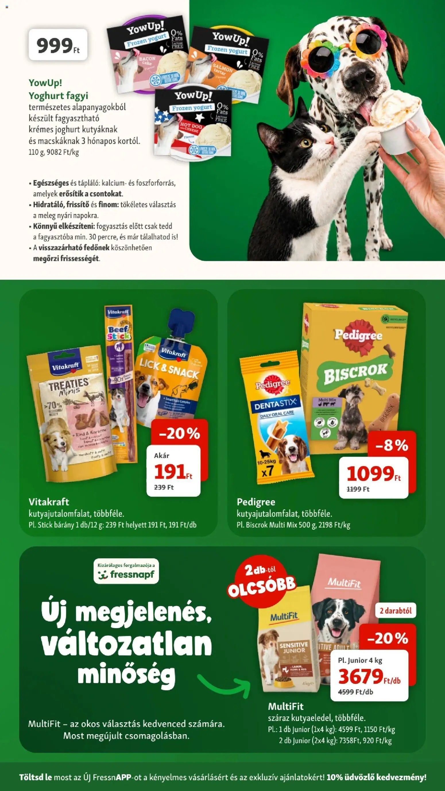 Fressnapf újság 2026.06.04. Fressnapf akciós újság