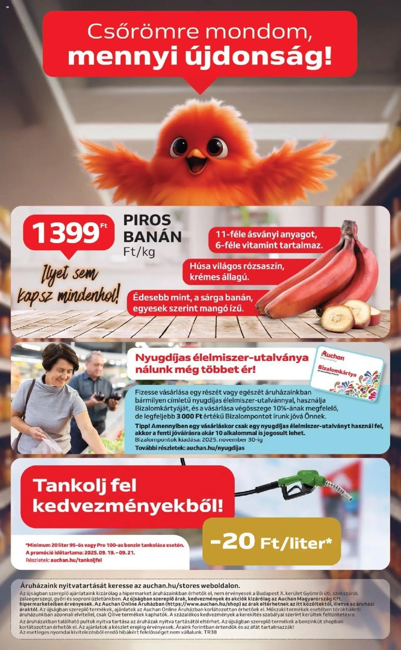 Auchan újság 2025.09.18. Akciós újság Auchan (2025-09-18 - 2025-09-24)