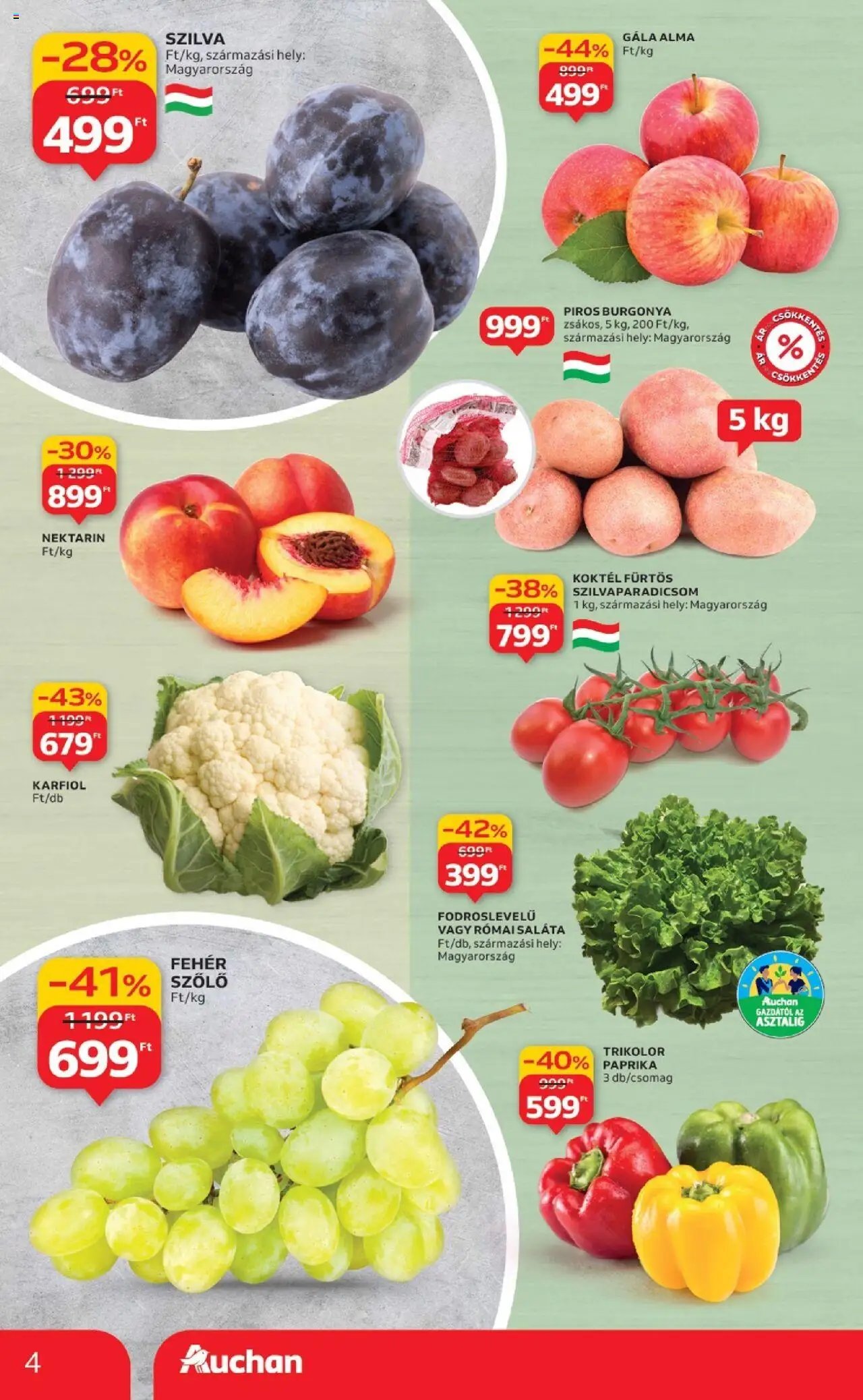Auchan újság 2025.09.18. Akciós újság Auchan (2025-09-18 - 2025-09-24)