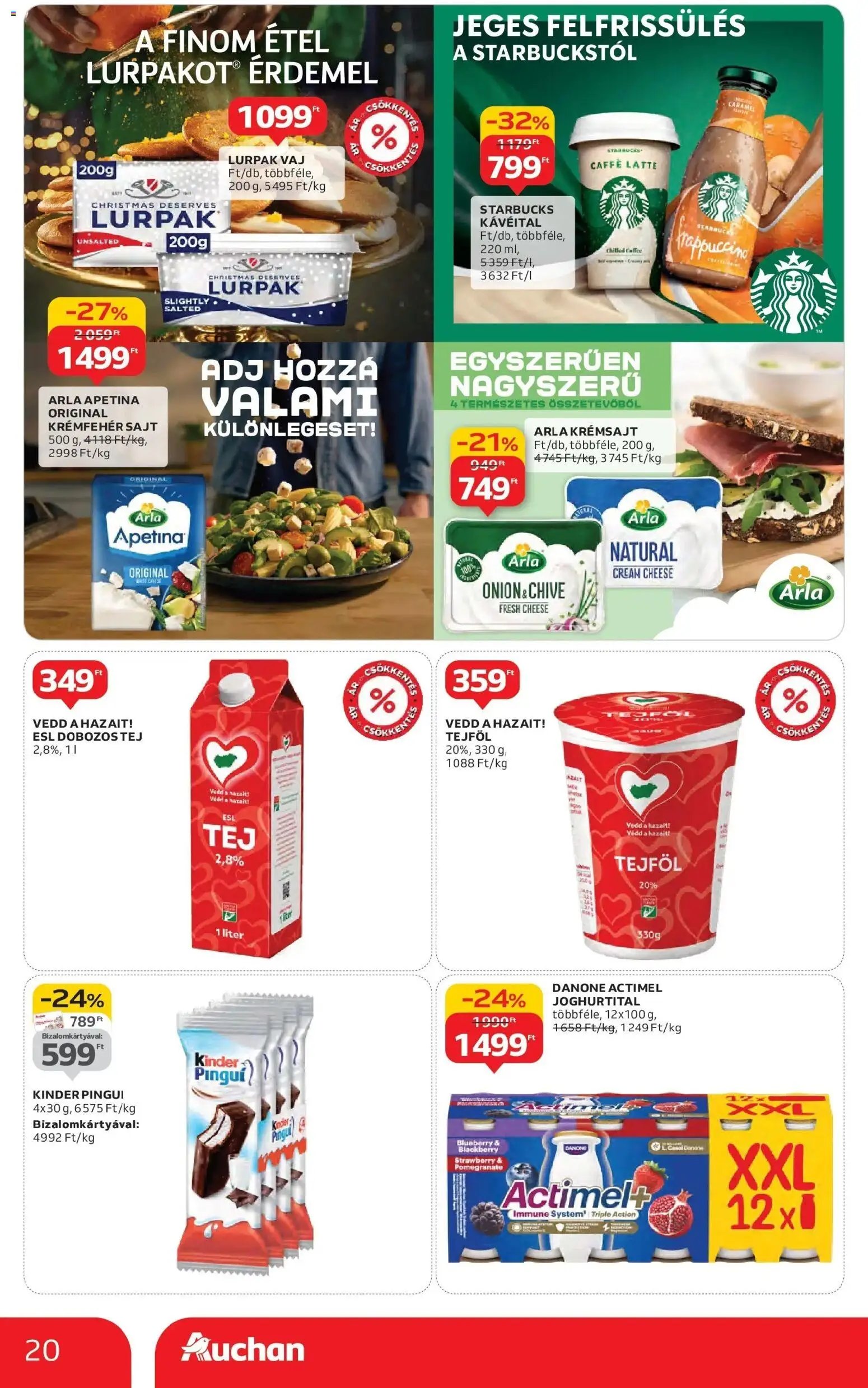 Auchan újság 2025.11.13. Szeged Akciós újság Auchan (2025-11-13 - 2025-11-19)