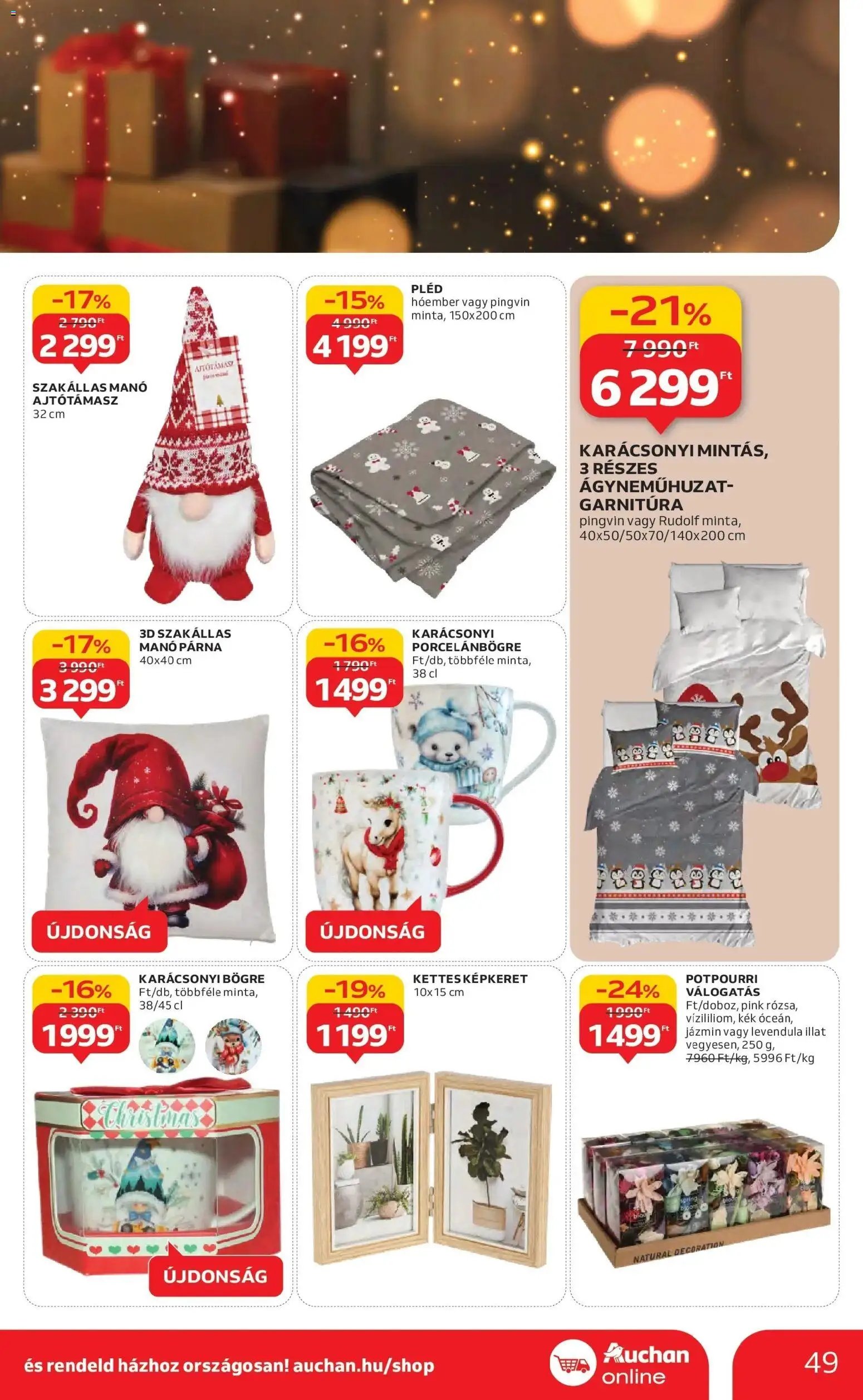 Auchan újság 2025.11.13. Szeged Akciós újság Auchan (2025-11-13 - 2025-11-19)