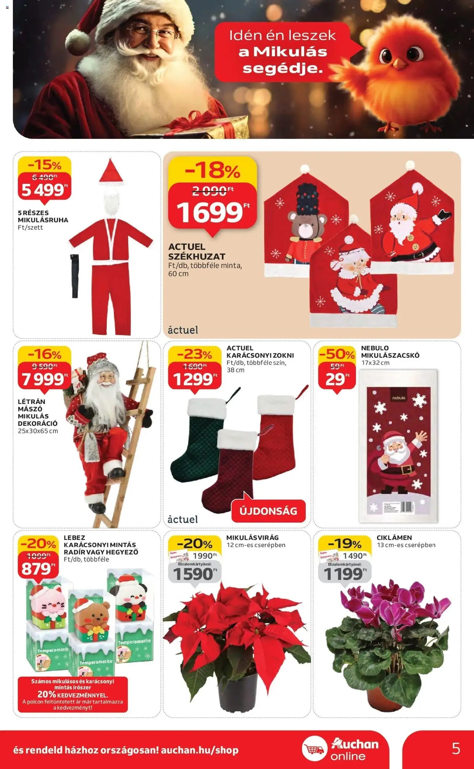 Auchan újság 2025.11.13. Szeged Akciós újság Auchan (2025-11-13 - 2025-11-19)