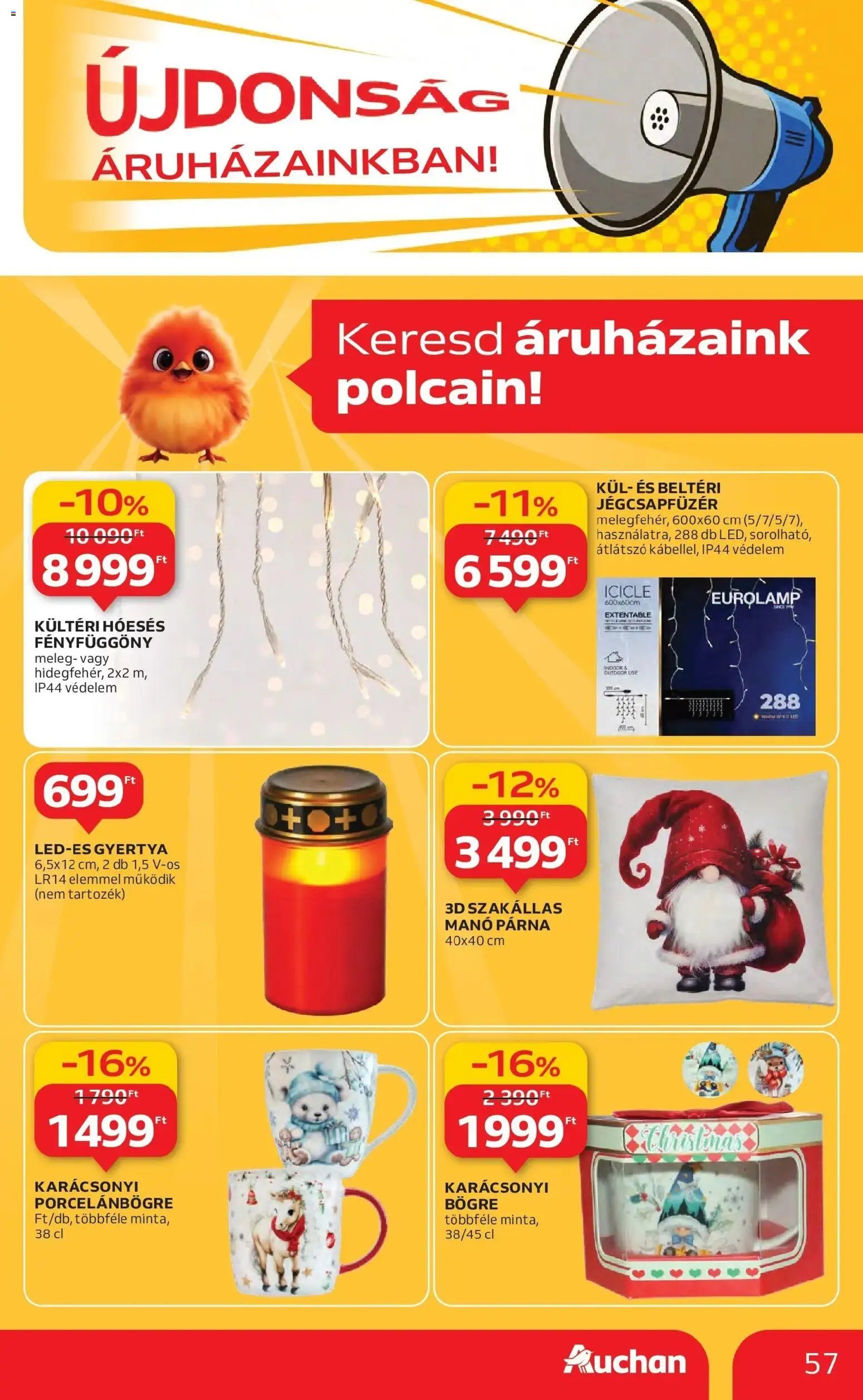 Auchan újság 2025.11.13. Szeged Akciós újság Auchan (2025-11-13 - 2025-11-19)