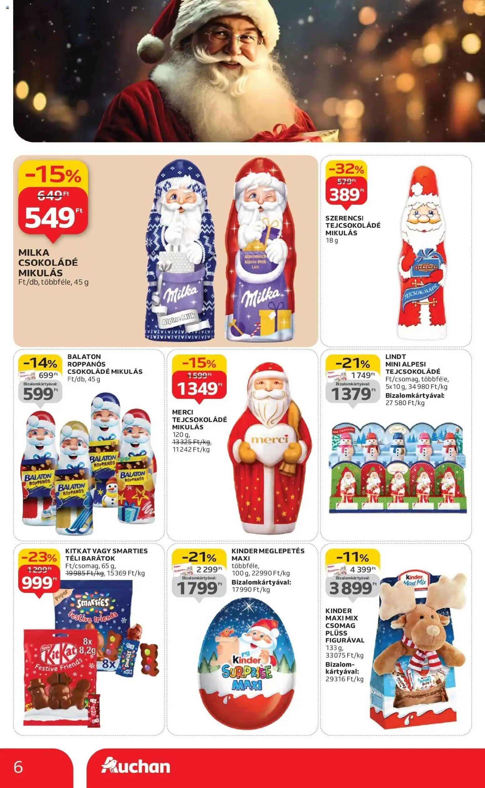 Auchan újság 2025.11.13. Szeged Akciós újság Auchan (2025-11-13 - 2025-11-19)