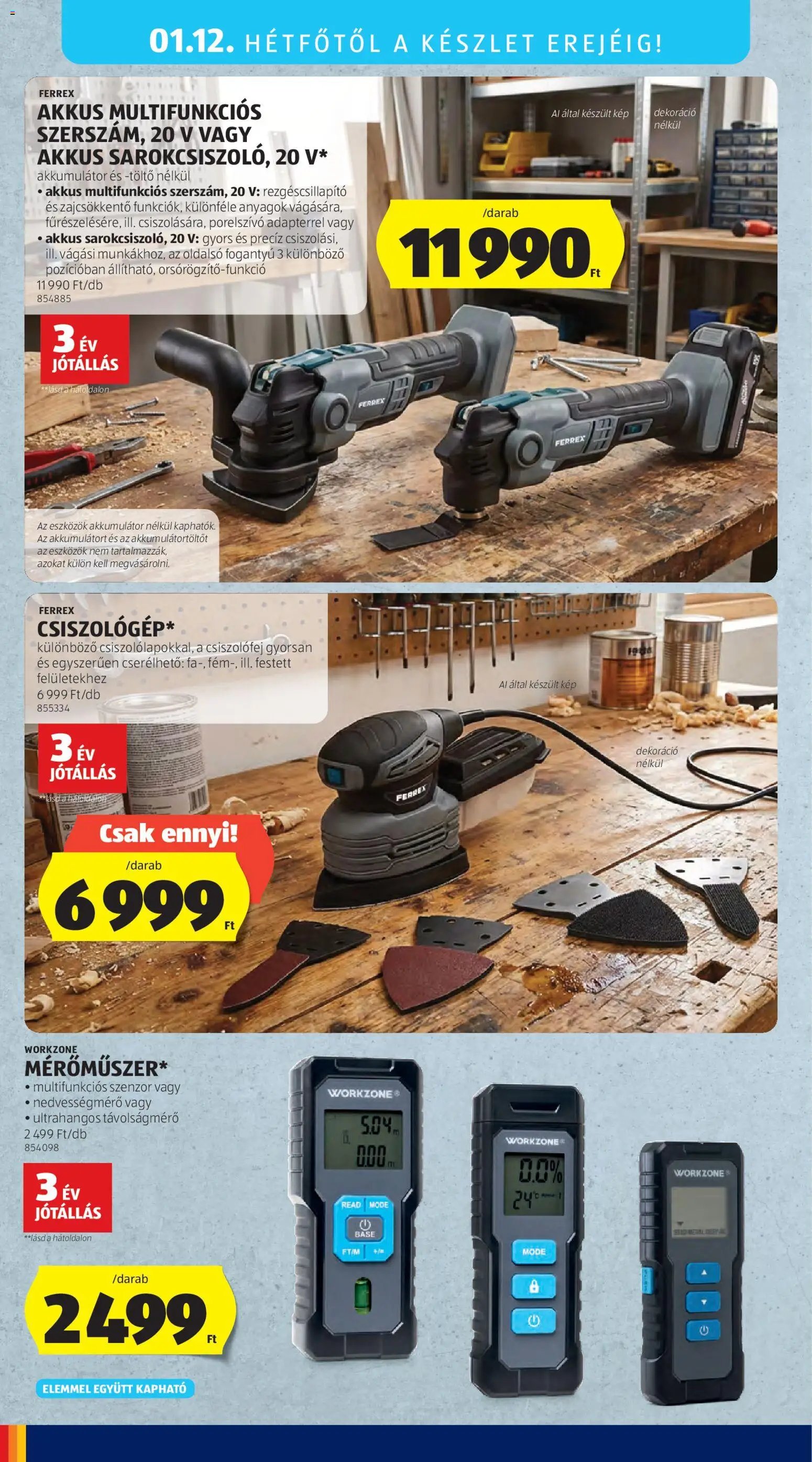 Aldi újság 2026.01.08. Középső sor termékei (2026-01-08 - 2026-01-14)