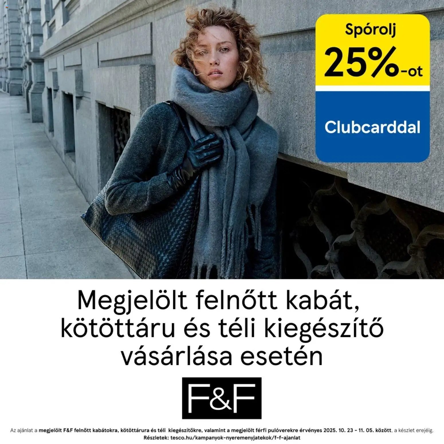F&F újság 2025.10.23. Akciós újság F&F (2025-10-23 - 2025-11-05)