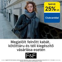 F&F újság 2025.10.23. Akciós újság F&F (2025-10-23 - 2025-11-05)