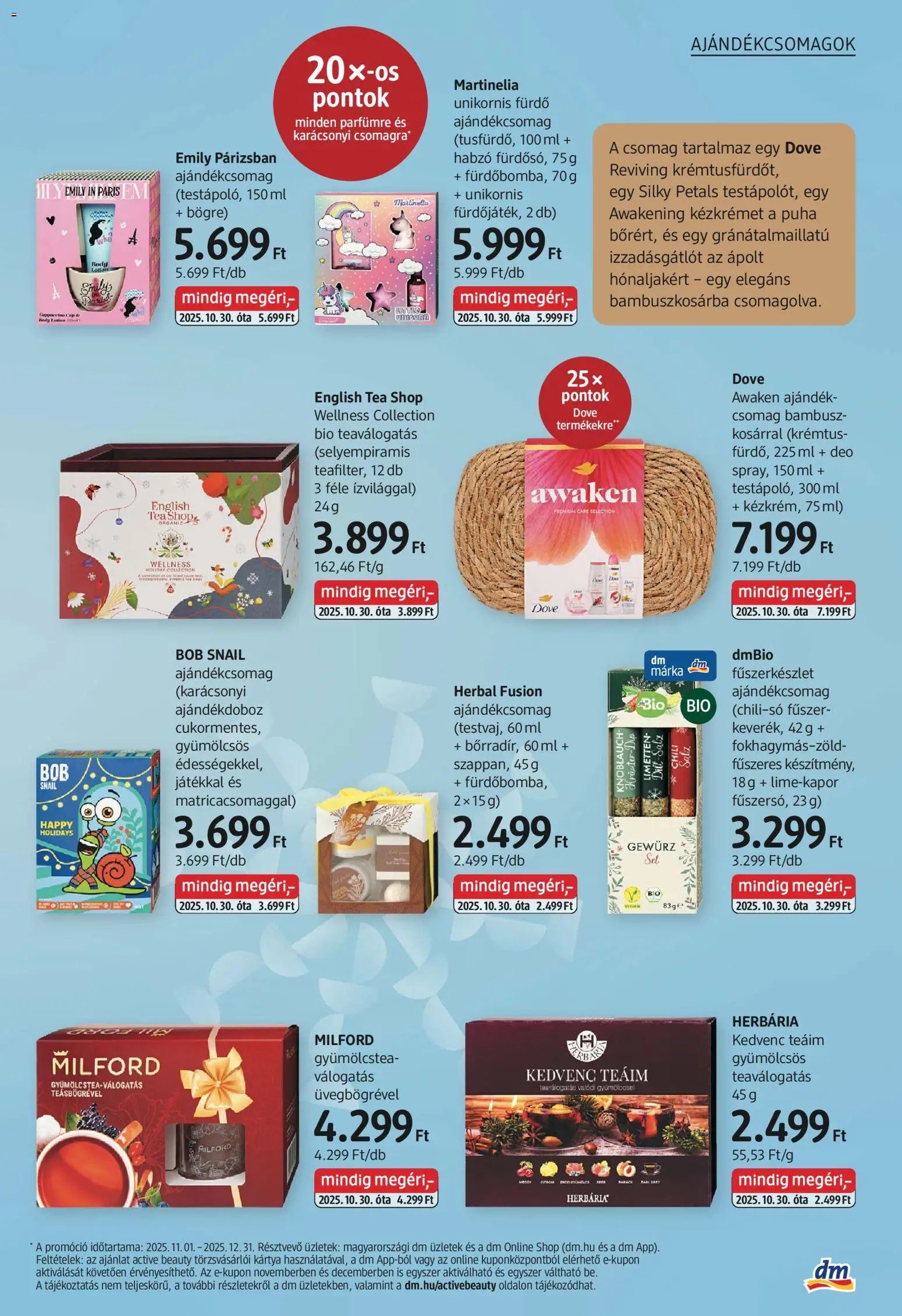 DM Drogerie Markt újság 2025.11.27. Akciós újság DM Drogerie Markt (2025-11-27 - 2025-12-17)