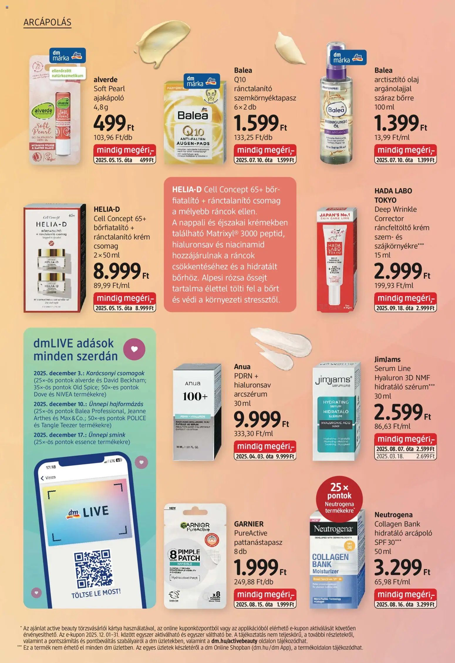 DM Drogerie Markt újság 2025.11.27. Akciós újság DM Drogerie Markt (2025-11-27 - 2025-12-17)