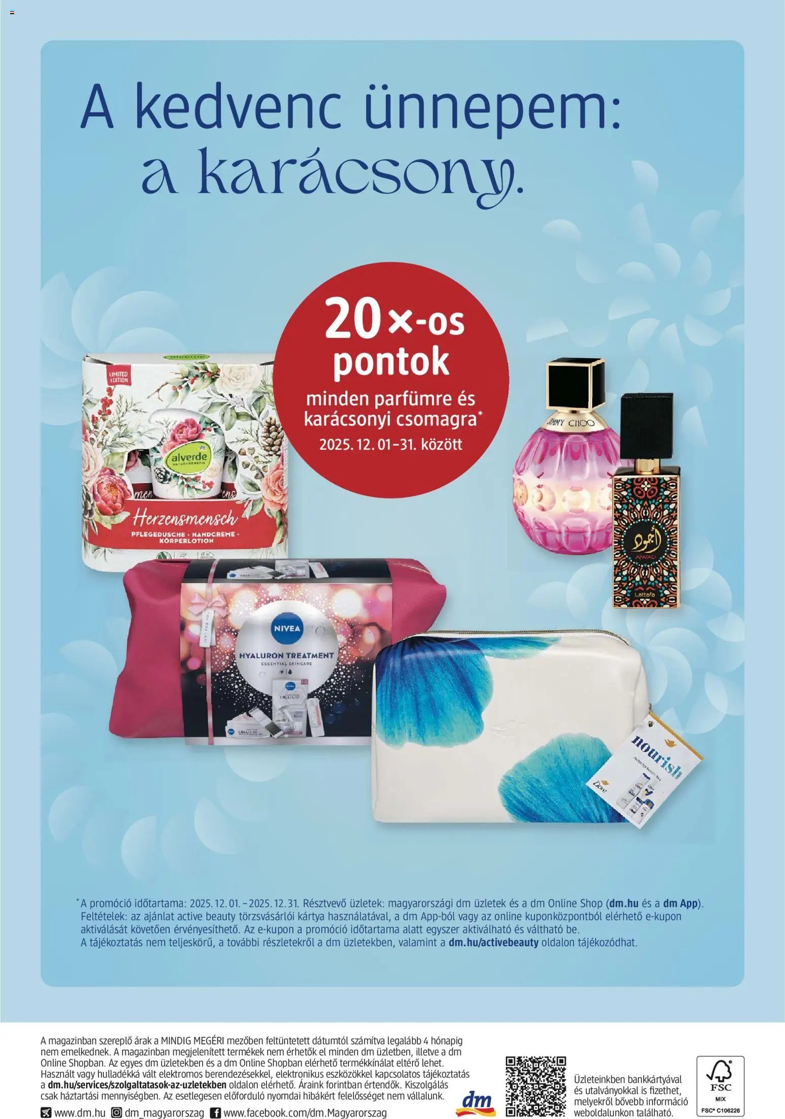 DM Drogerie Markt újság 2025.11.27. Akciós újság DM Drogerie Markt (2025-11-27 - 2025-12-17)