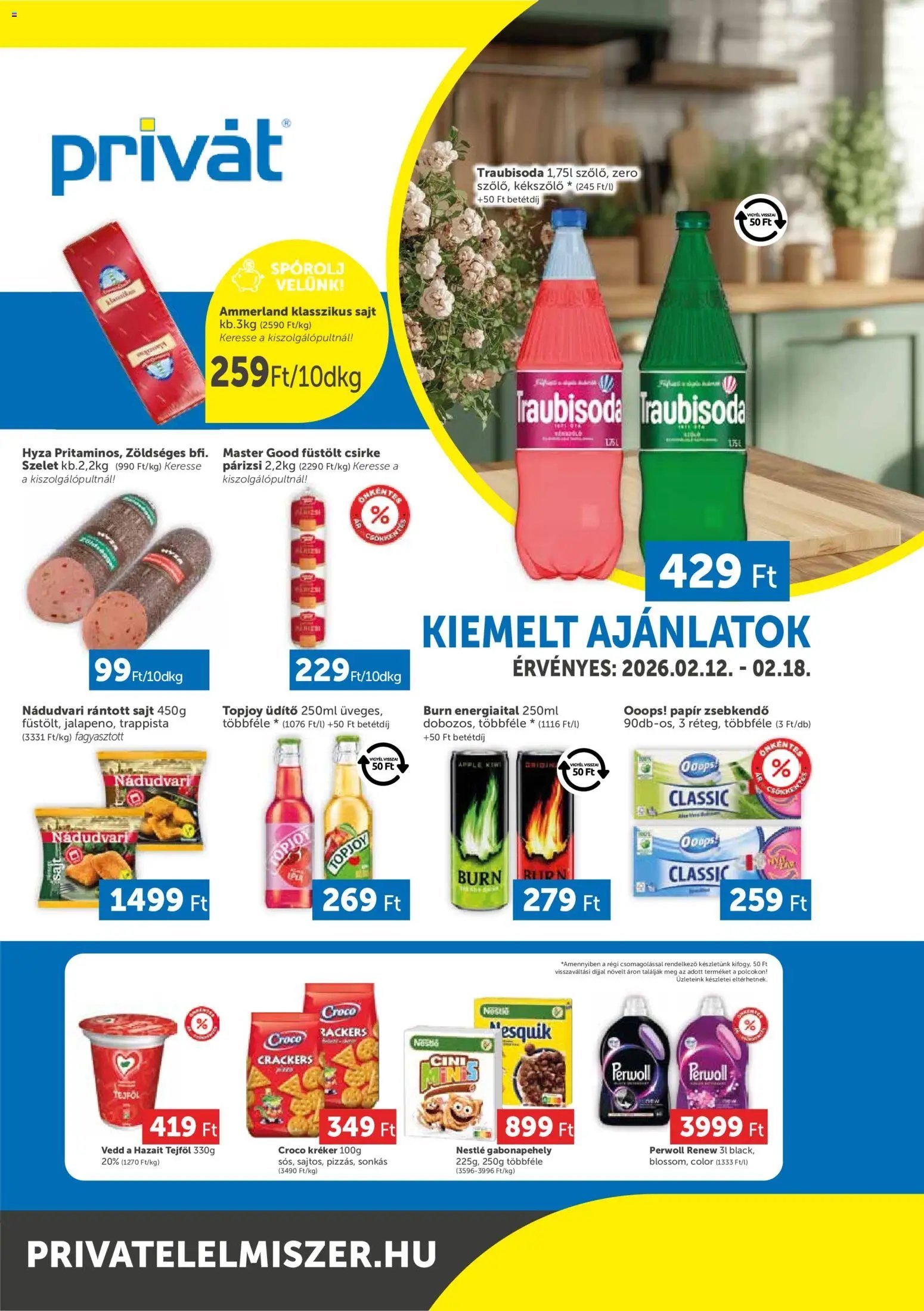 PRIVÁT újság 2026.02.12. Déli vármegyék (2026-02-12 - 2026-02-18)