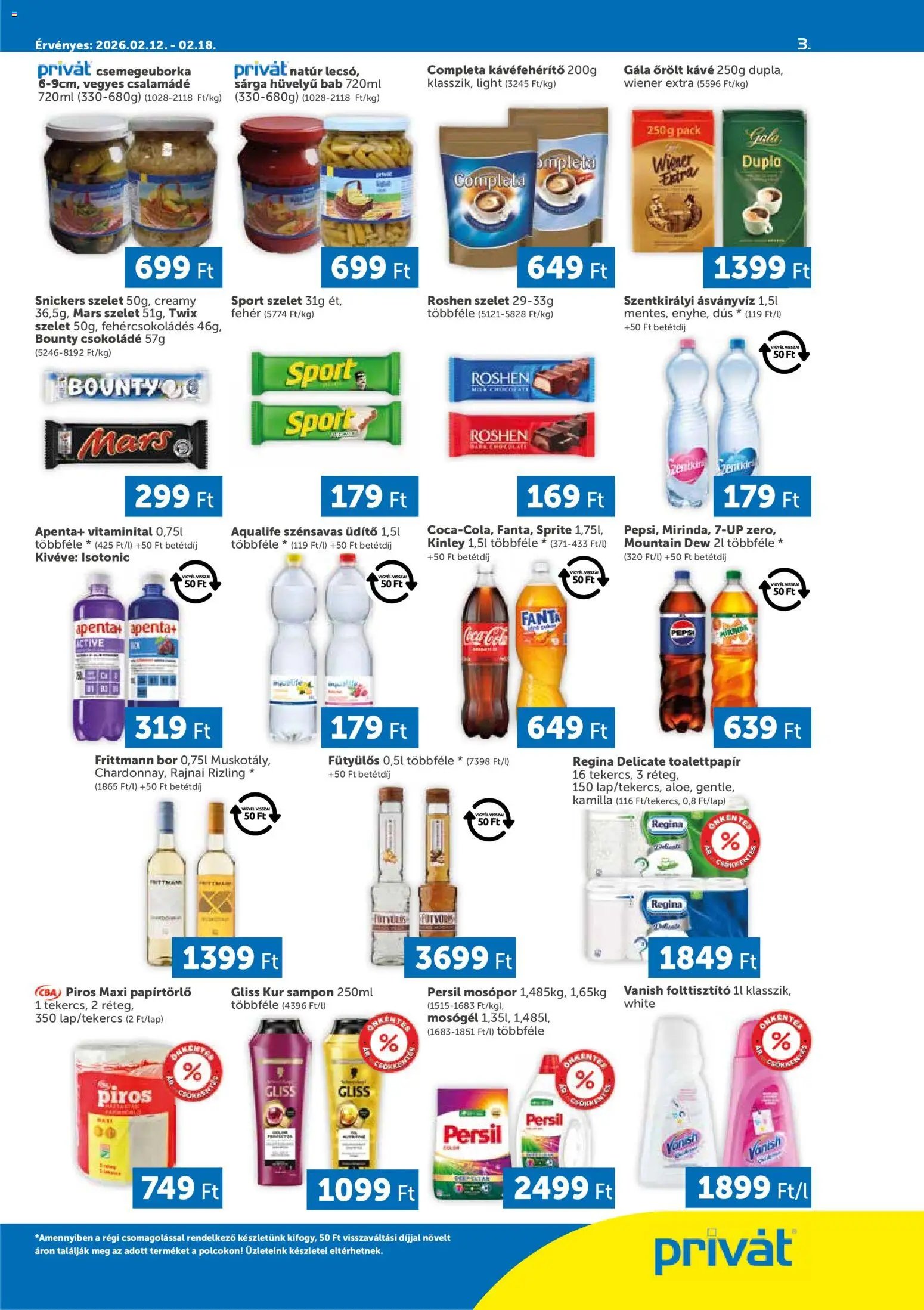 PRIVÁT újság 2026.02.12. Déli vármegyék (2026-02-12 - 2026-02-18)