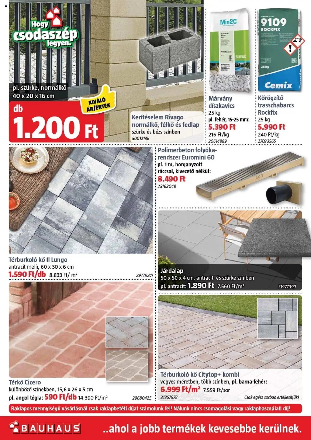 Bauhaus újság 2025.10.02. Szórólap (2025-10-02 - 2025-11-04)