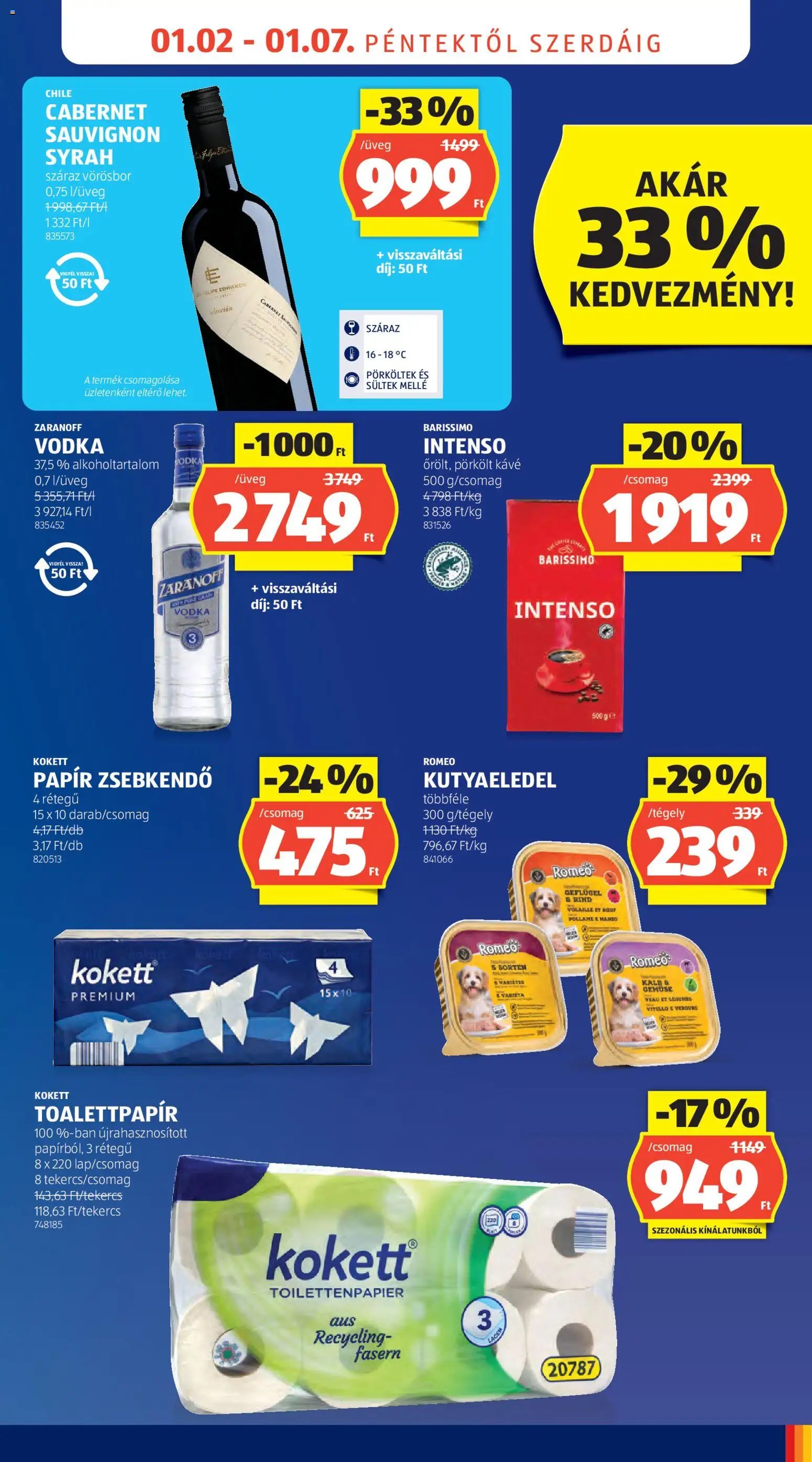 Aldi újság 2026.01.02. Akciós újság Aldi (2026-01-02 - 2026-01-07)