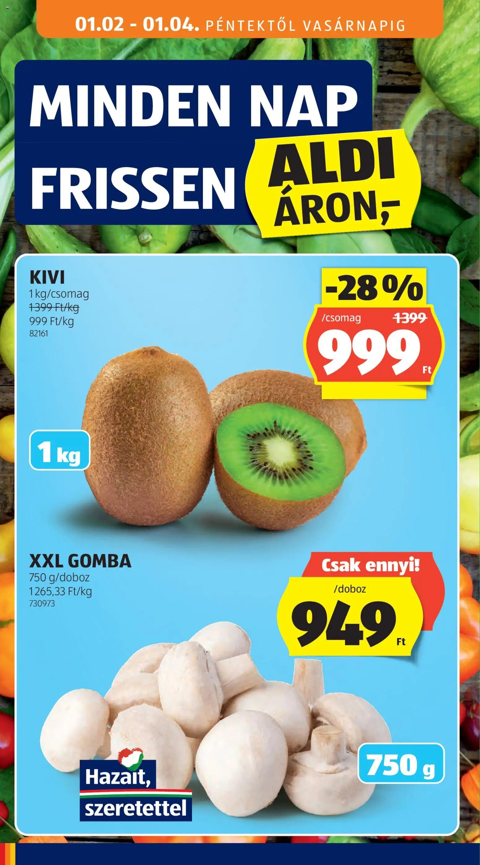Aldi újság 2026.01.02. Akciós újság Aldi (2026-01-02 - 2026-01-07)