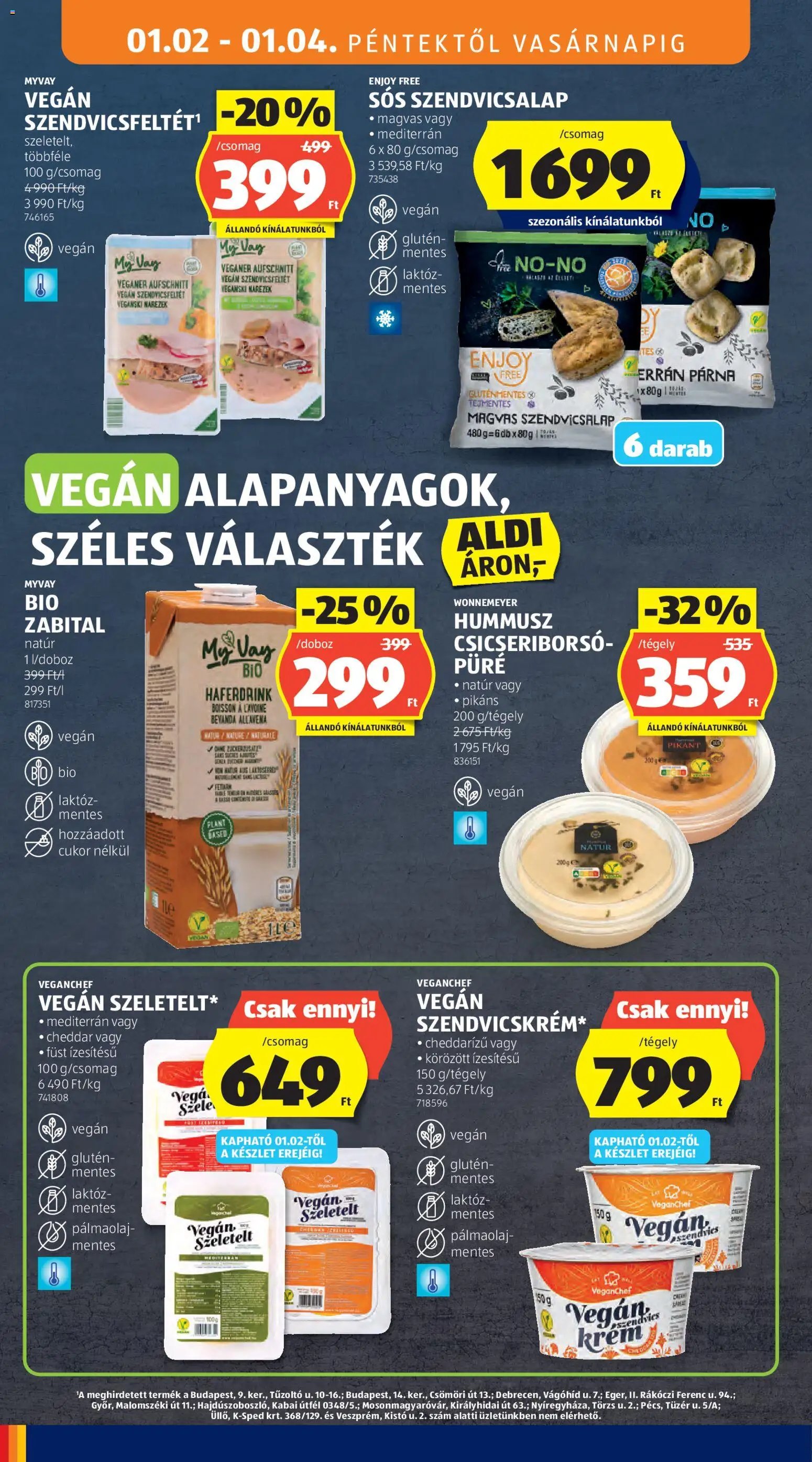 Aldi újság 2026.01.02. Akciós újság Aldi (2026-01-02 - 2026-01-07)