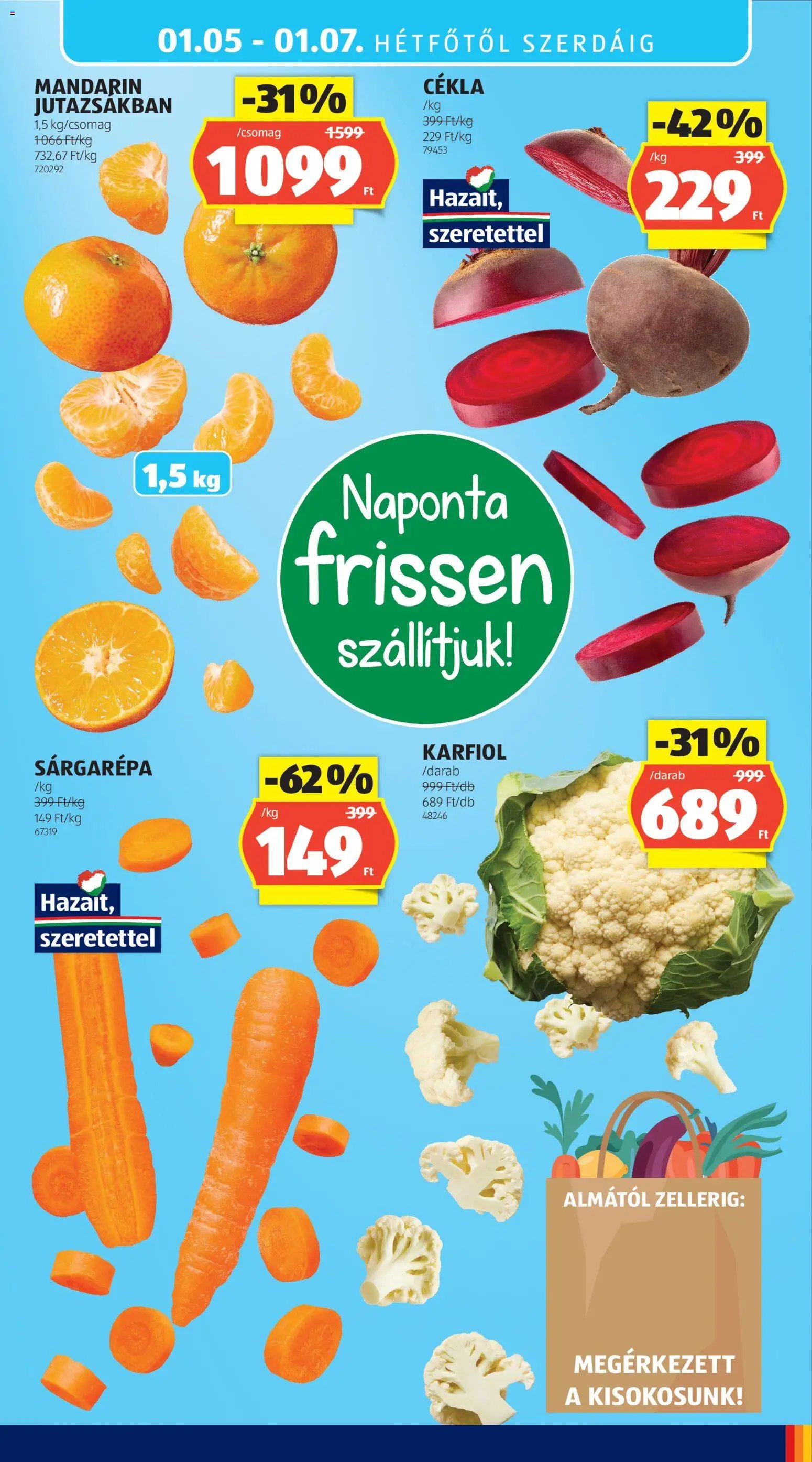 Aldi újság 2026.01.02. Akciós újság Aldi (2026-01-02 - 2026-01-07)