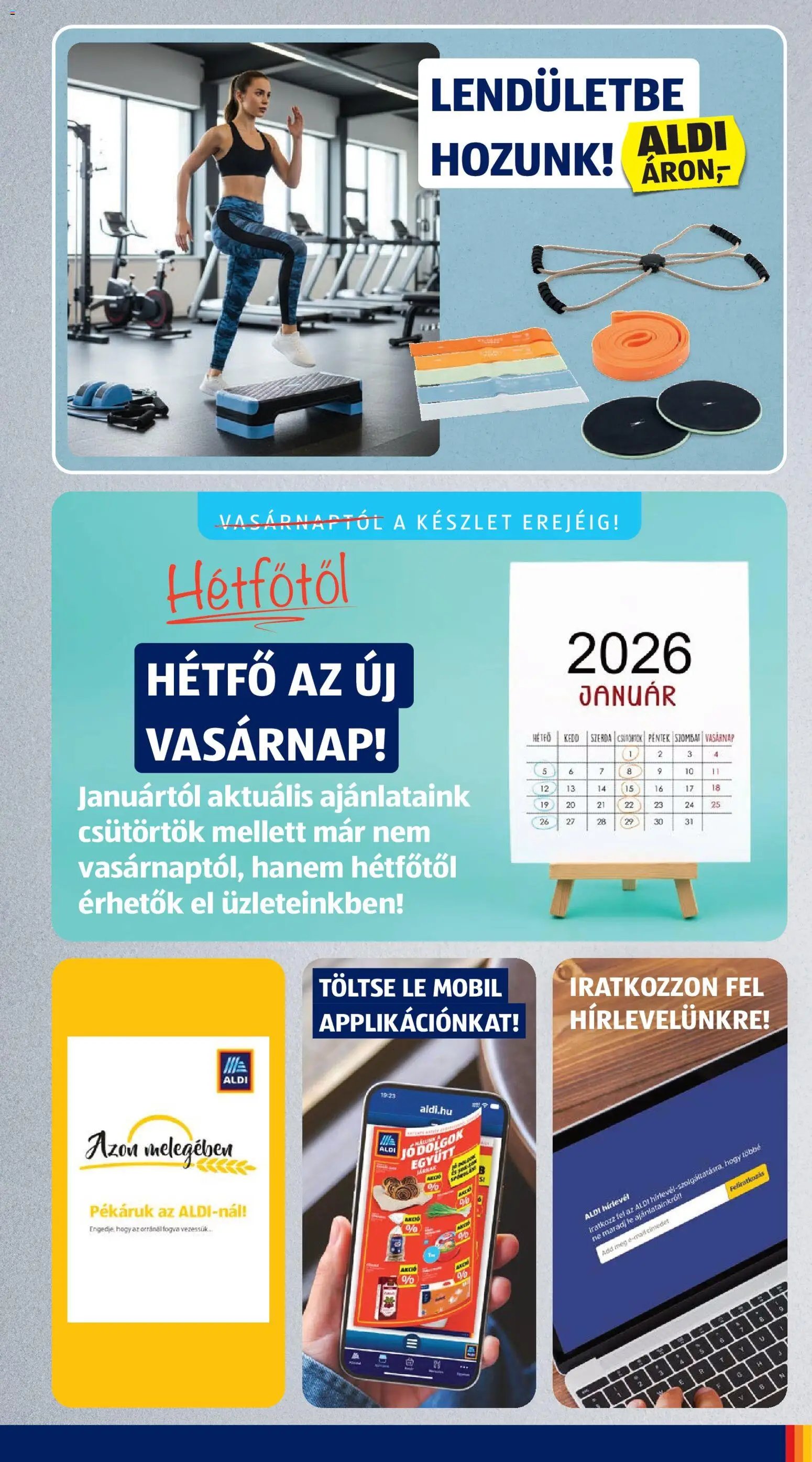 Aldi újság 2026.01.02. Akciós újság Aldi (2026-01-02 - 2026-01-07)