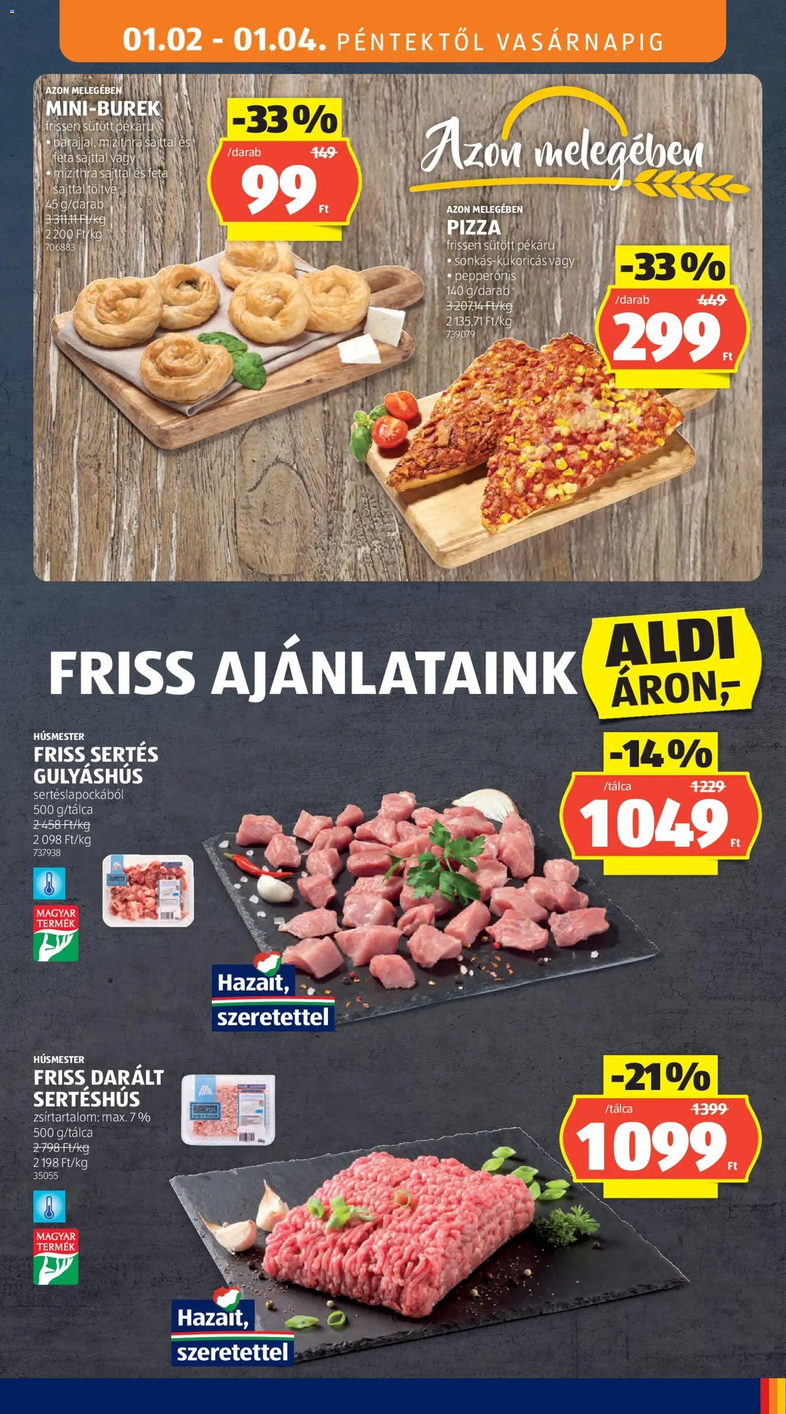 Aldi újság 2026.01.02. Akciós újság Aldi (2026-01-02 - 2026-01-07)