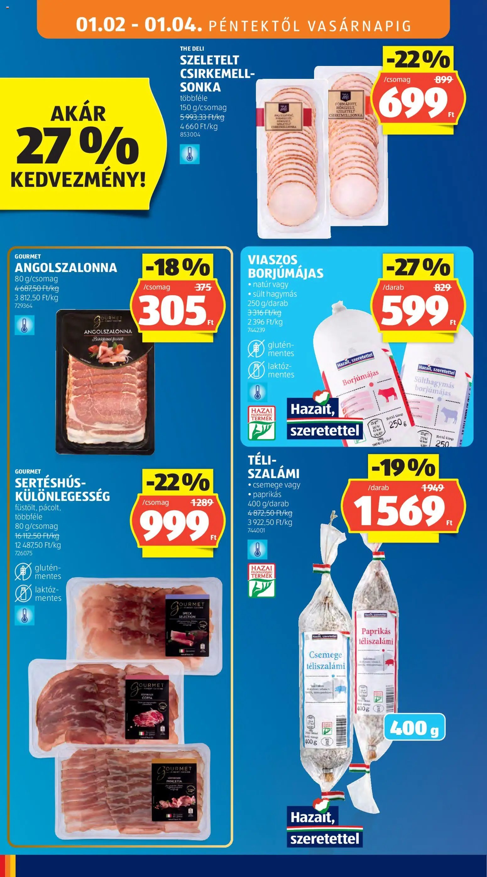 Aldi újság 2026.01.02. Akciós újság Aldi (2026-01-02 - 2026-01-07)