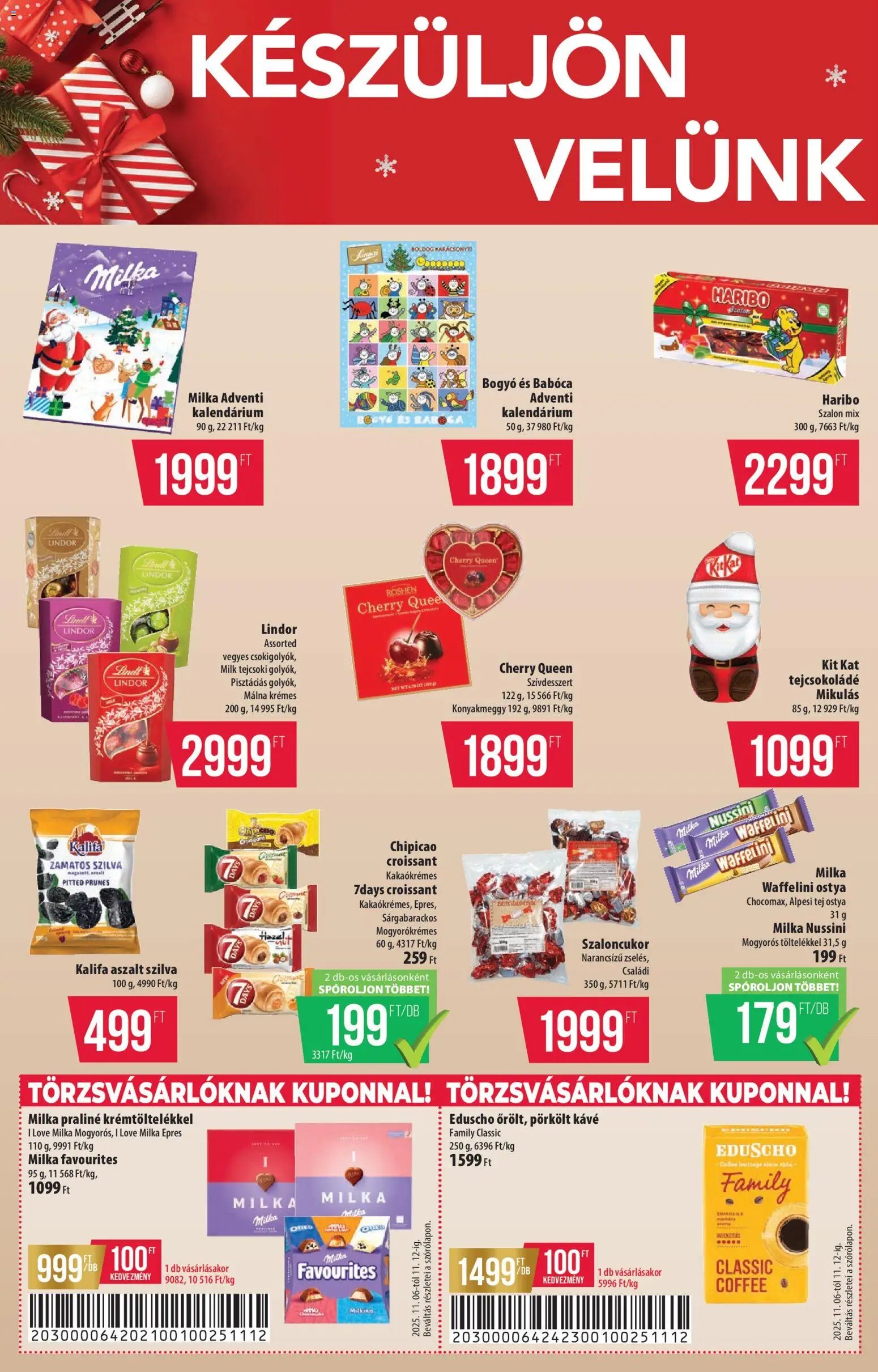 COOP újság 2025.11.06. Alföld Pro-Coop Zrt. - Szuper Plus (2025-11-06 - 2025-11-12)