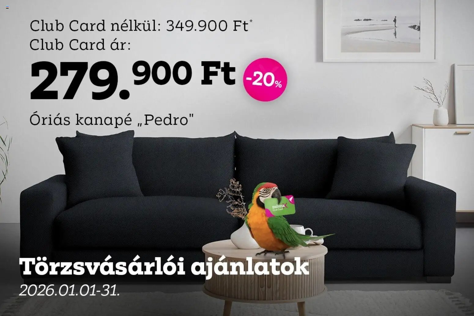 Mömax újság 2026.01.01. Akciós újság Mömax (2026-01-01 - 2026-01-31)