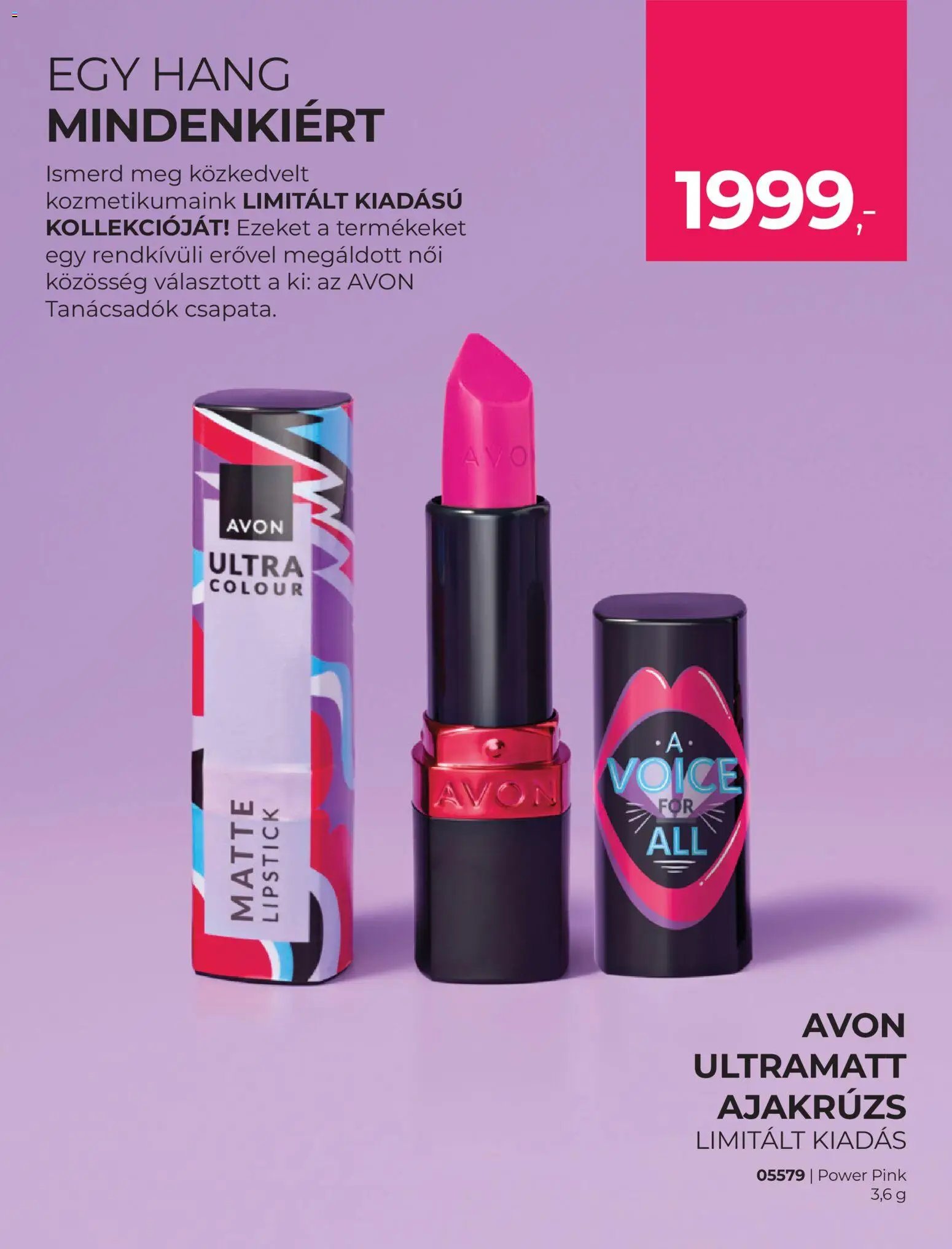 Avon újság 2025.11.01. Katalógus AVON - Adománygyűjtő katalógus (2025-11-01 - 2025-11-30)