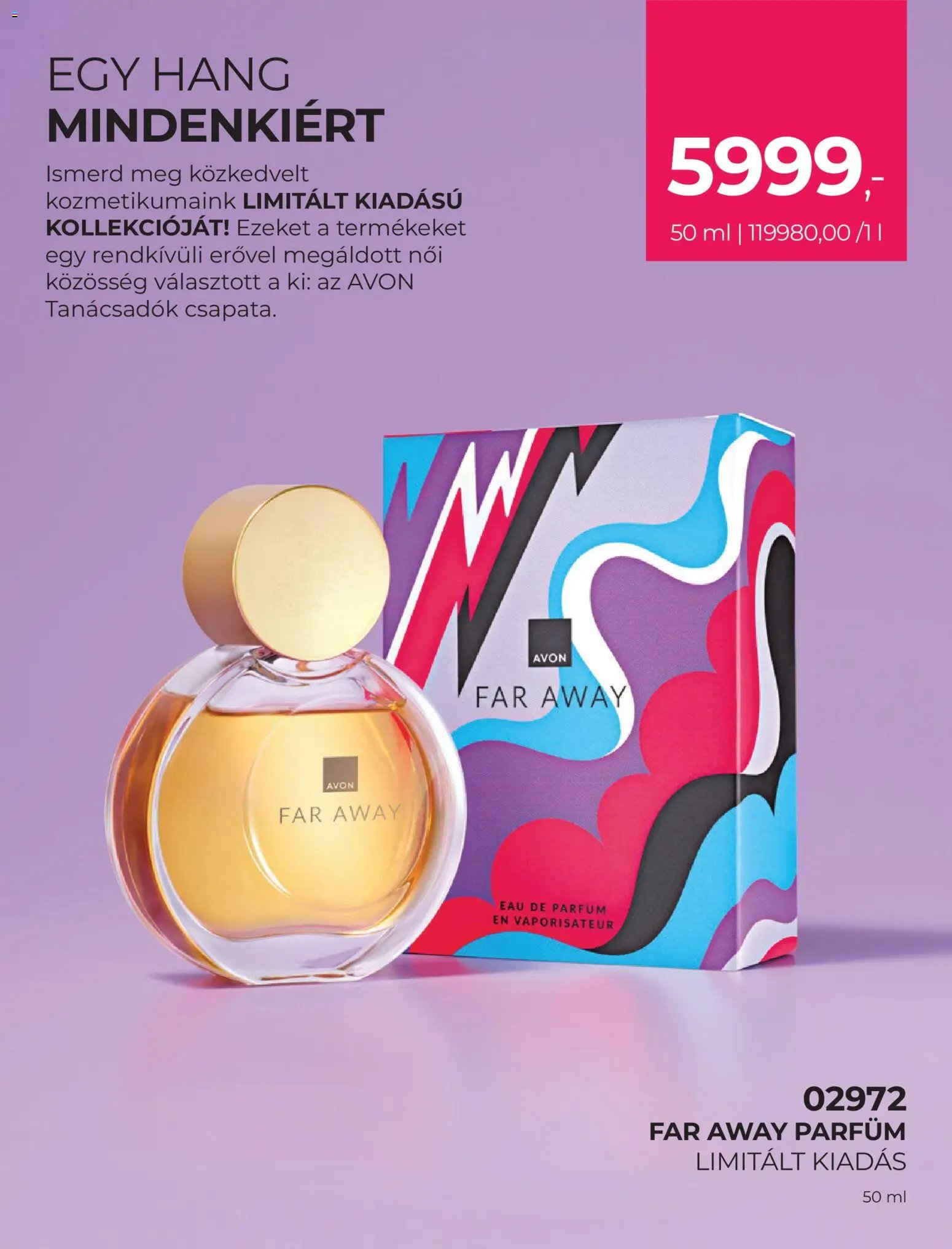 Avon újság 2025.11.01. Katalógus AVON - Adománygyűjtő katalógus (2025-11-01 - 2025-11-30)